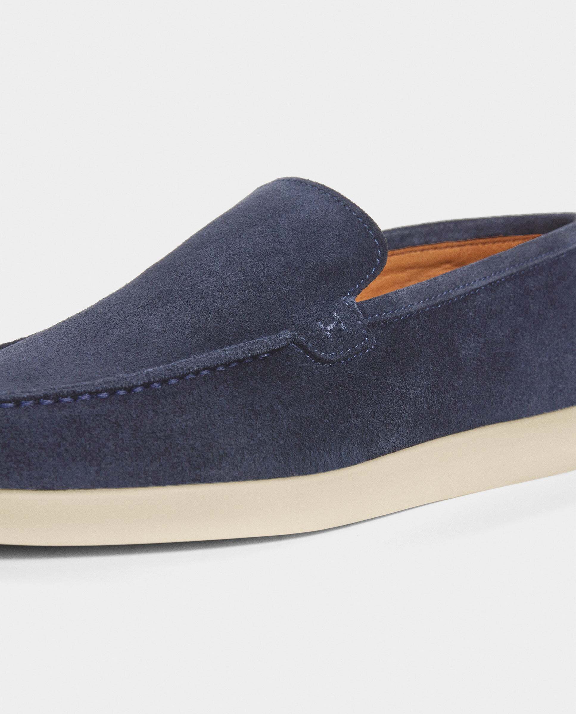 Imagen 5 de Mocasines de ante martins - Hackett - Azul marino Azul marino
