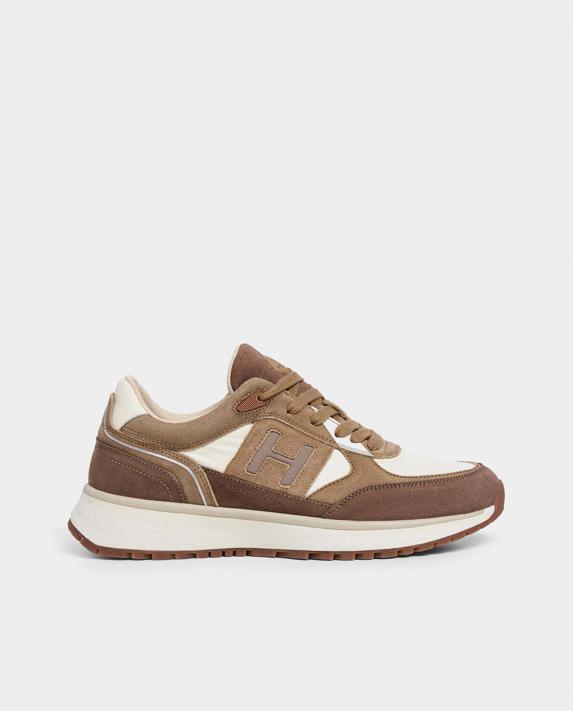 Hackett - Zapatillas de hombre de ante otto.