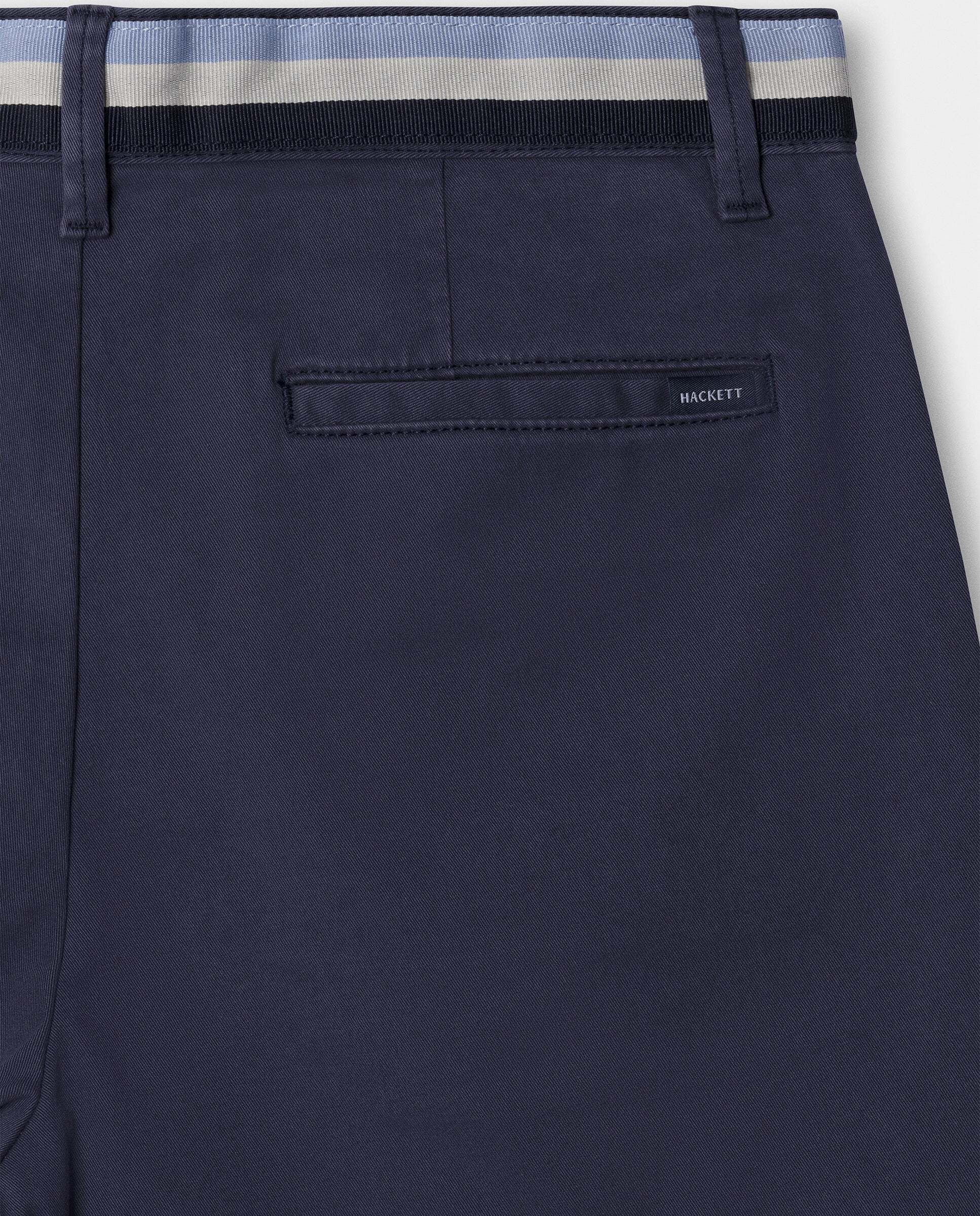 Shorts con pinzas de niño - Hackett - Azul marino Azul marino-4