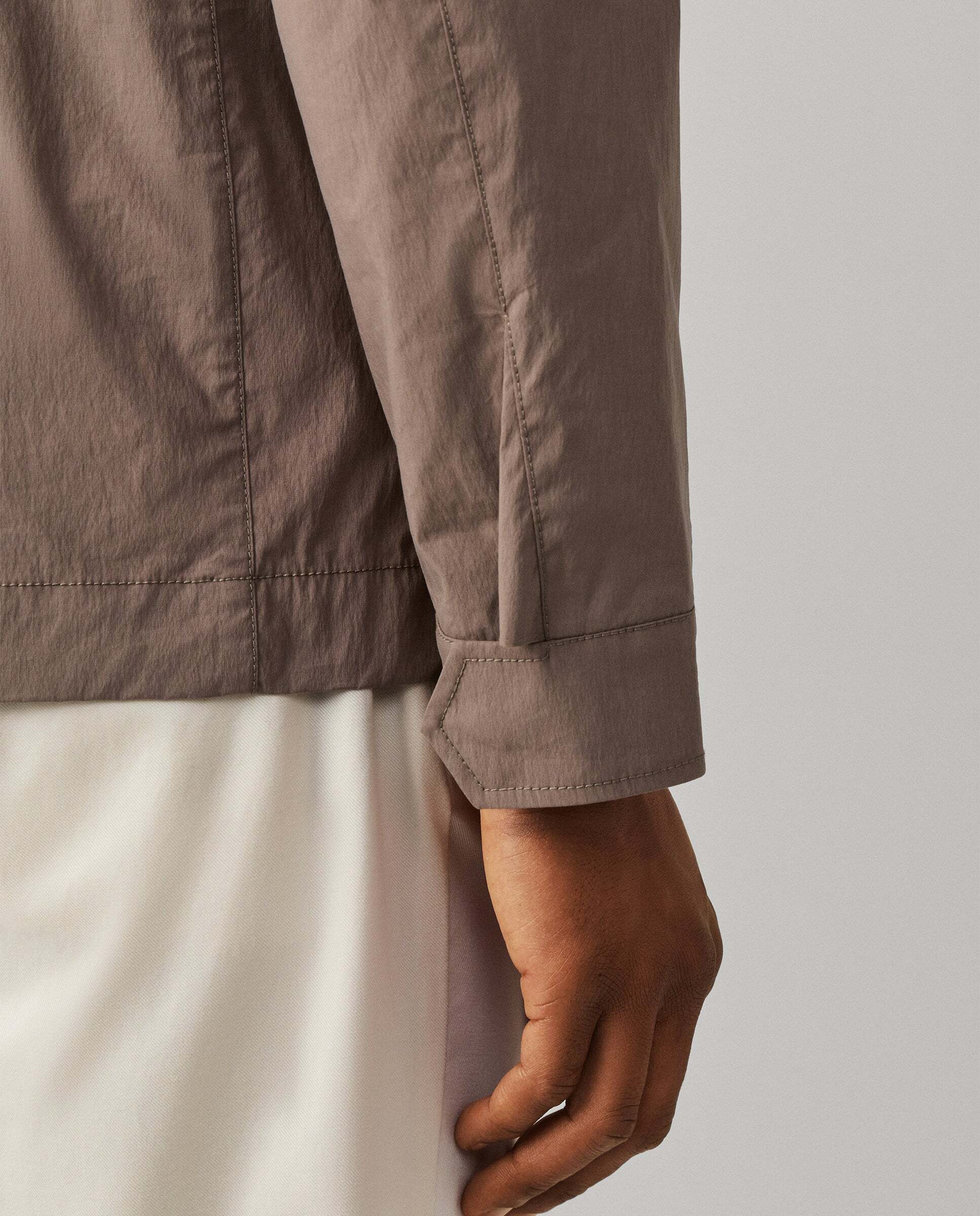 Chaqueta de hombre sahariana mezcla de algodón - Hackett - Beige Beige-5
