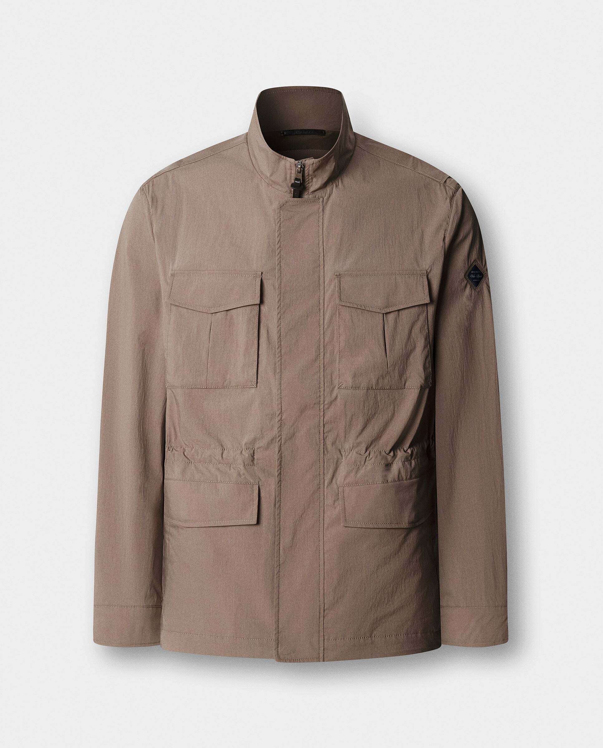 Chaqueta de hombre sahariana mezcla de algodón - Hackett - Beige Beige-9