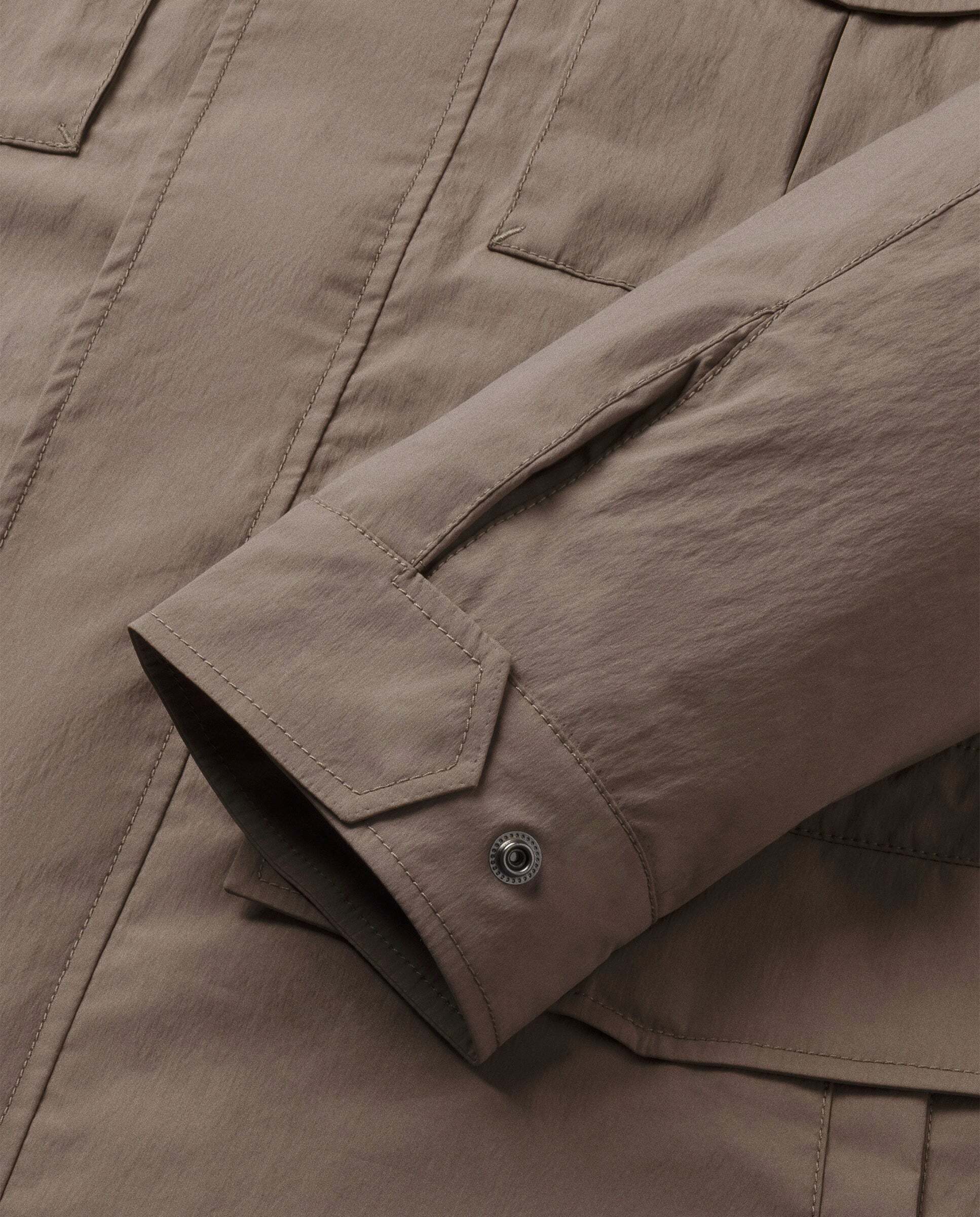 Chaqueta de hombre sahariana mezcla de algodón - Hackett - Beige Beige-11