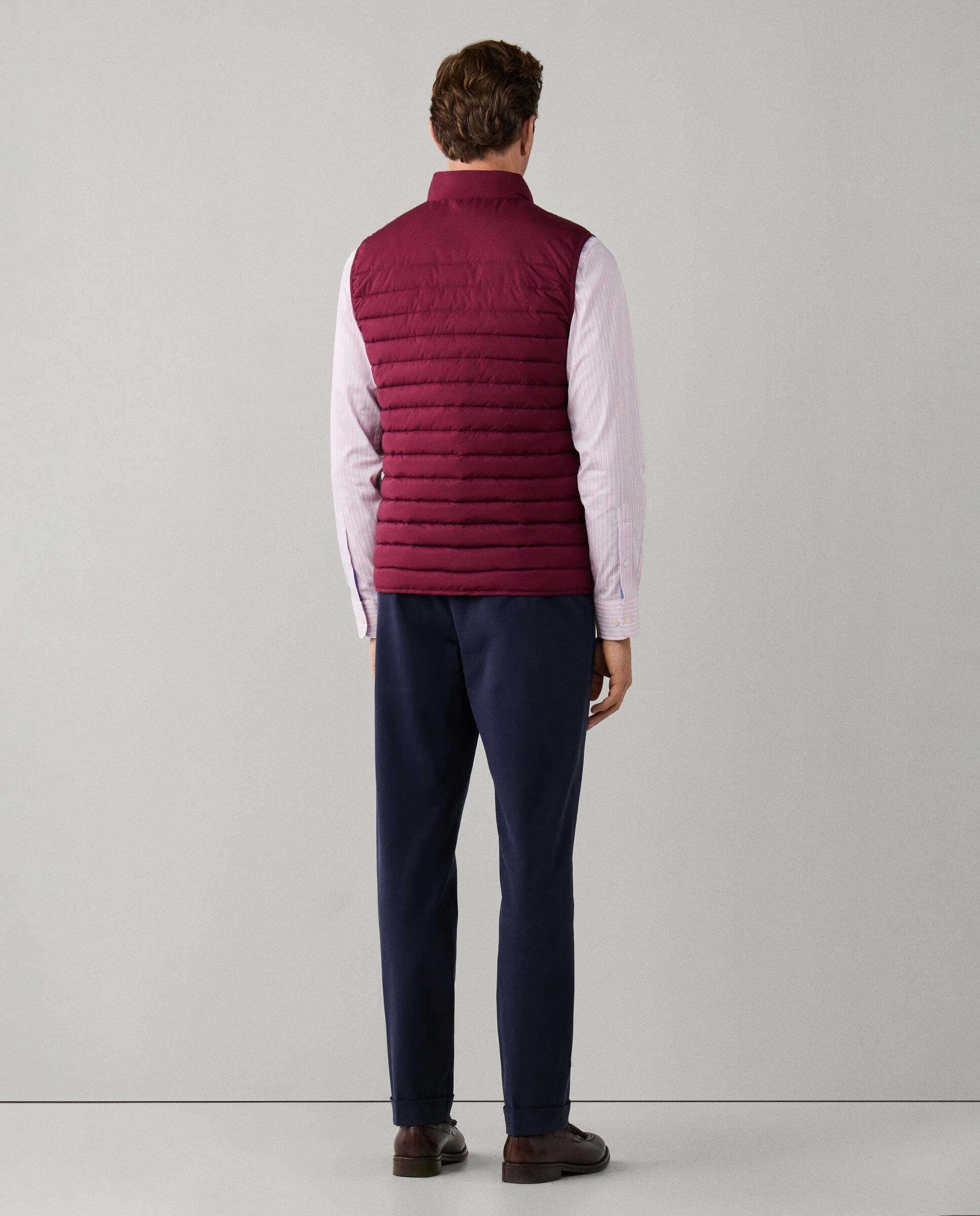 Chaleco de hombre ultraligero - Hackett - Rojo Rojo-3