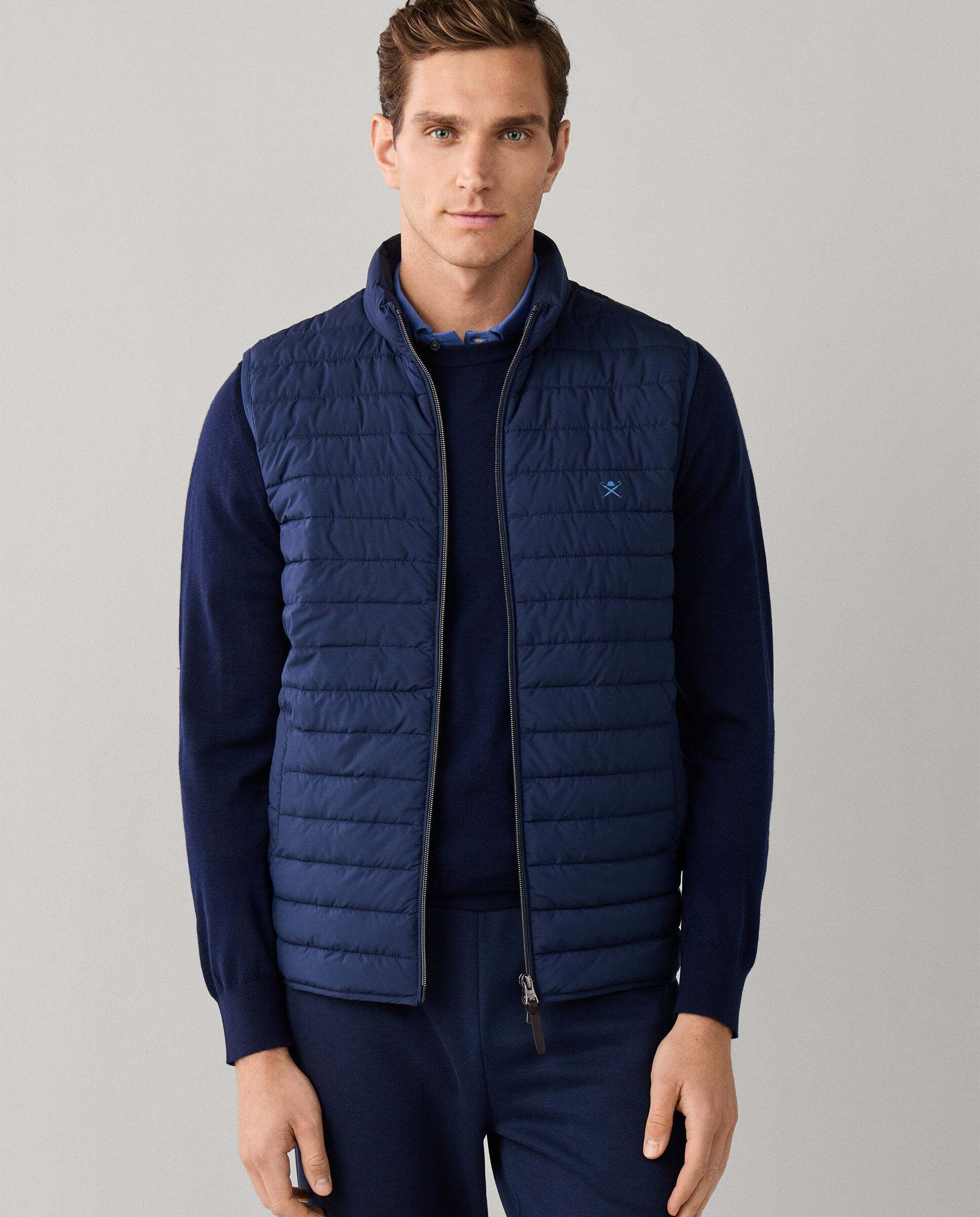 Imagen 0 de Chaleco de hombre ultraligero Azul
