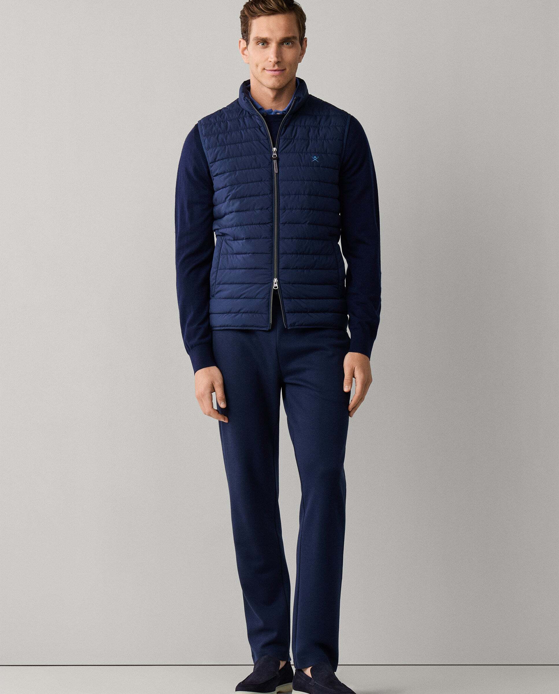 Chaleco de hombre ultraligero - Hackett - Azul marino Azul marino-2