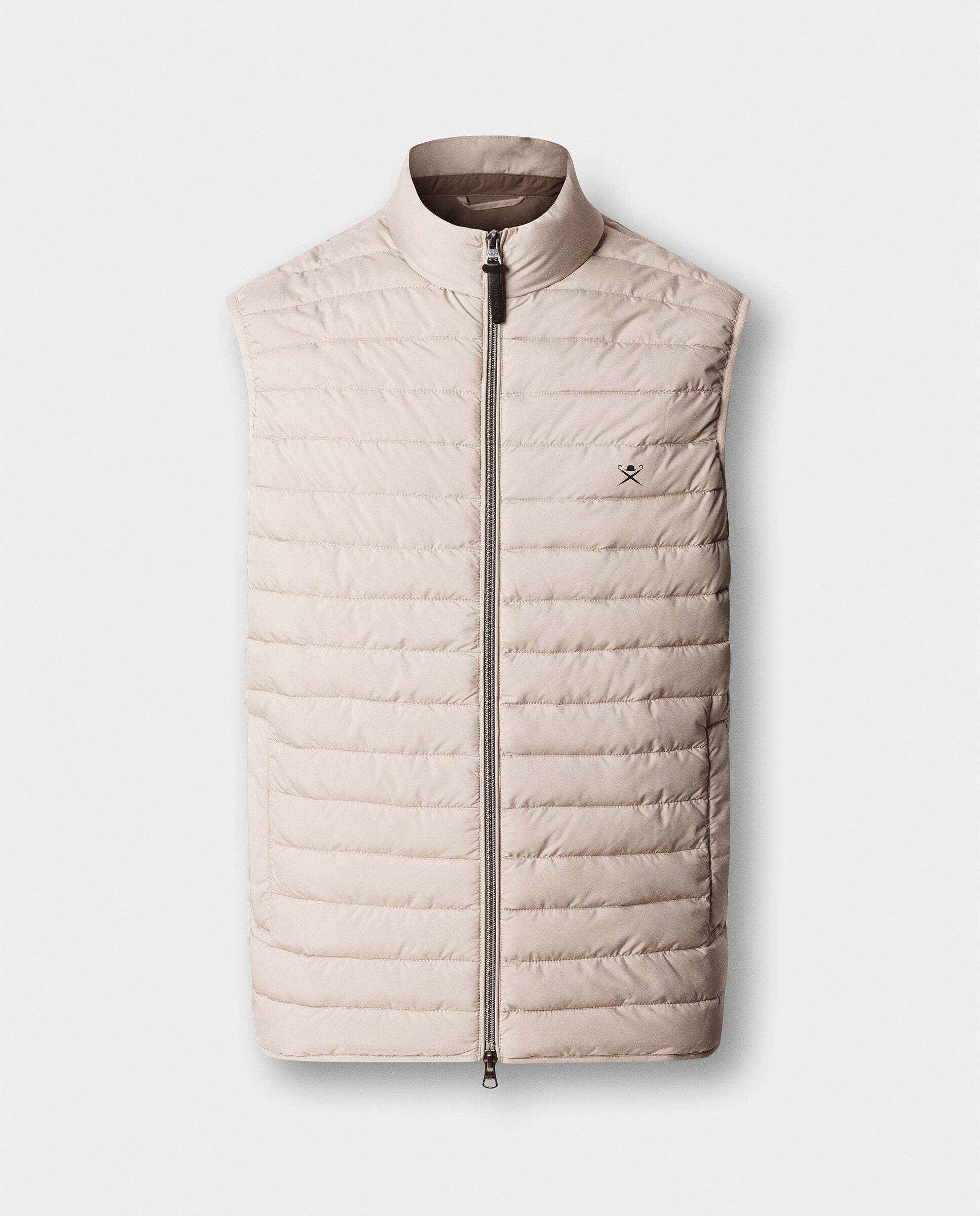 Chaleco de hombre ultraligero - Hackett - Natural Natural-9