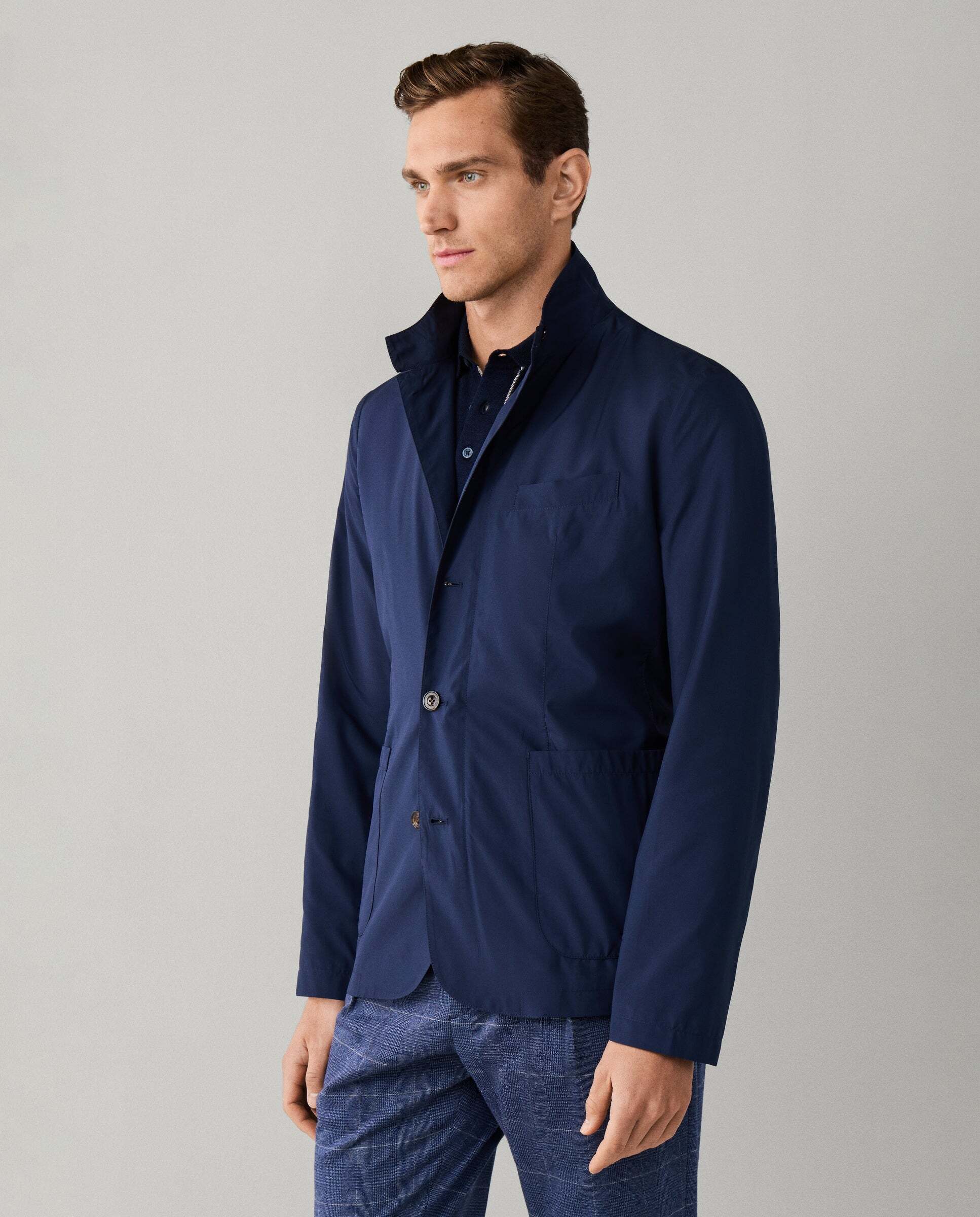 Americana de hombre ligera - Hackett - Azul Azul-7