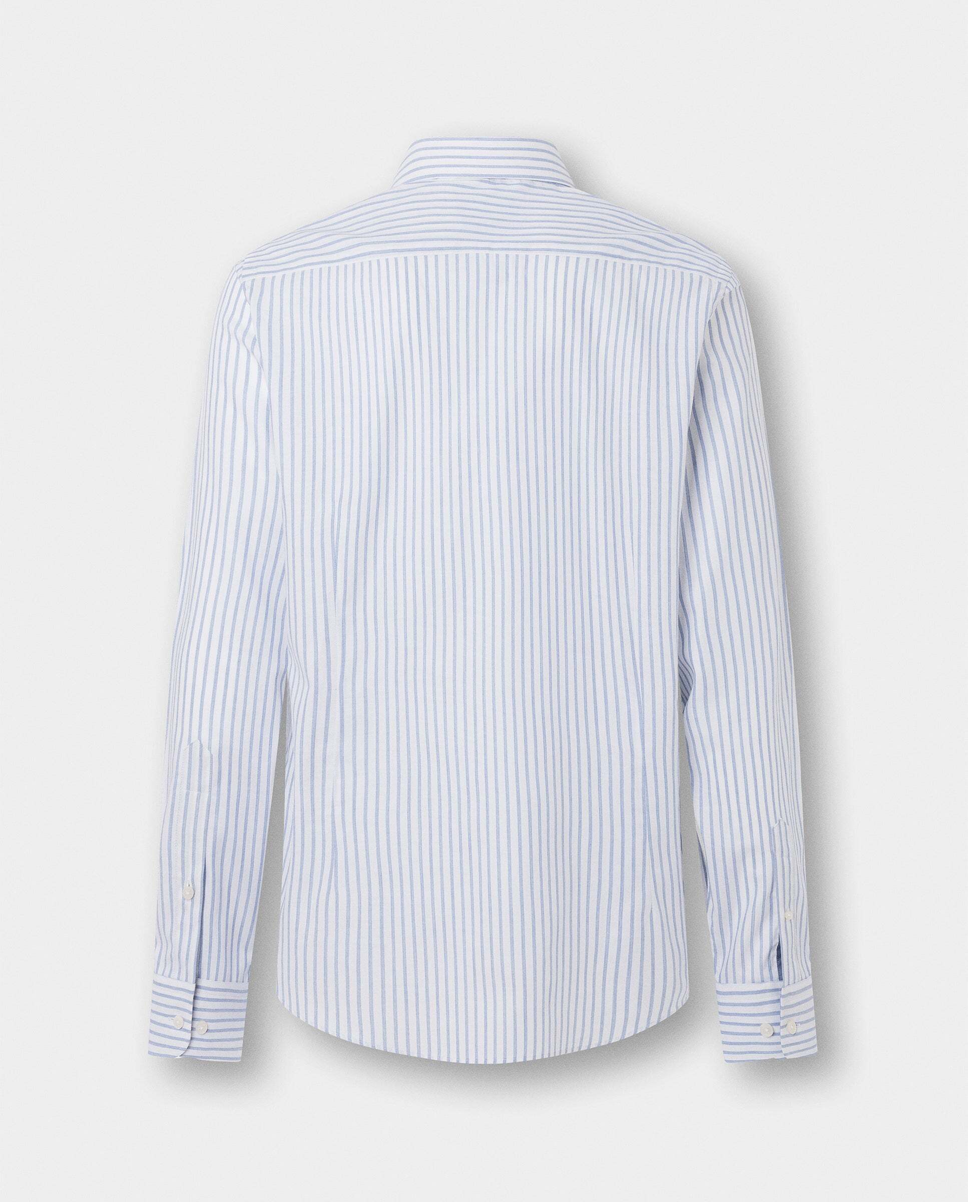 Camisa de hombre de rayas anchas fit tailored - Hackett - Azul Azul-9