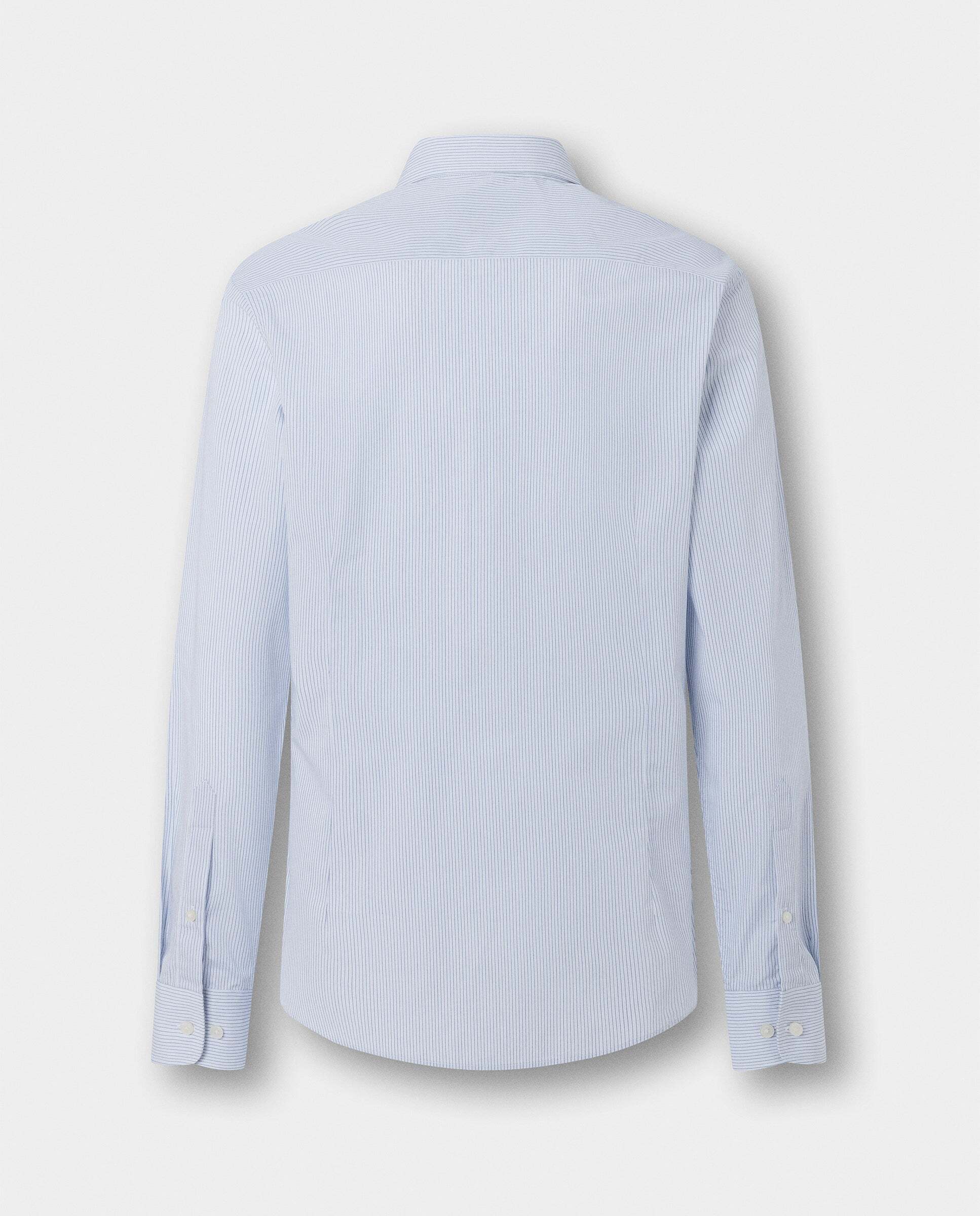 Camisa de hombre de rayas bengala city fit tailored - Hackett - Azul Azul-9