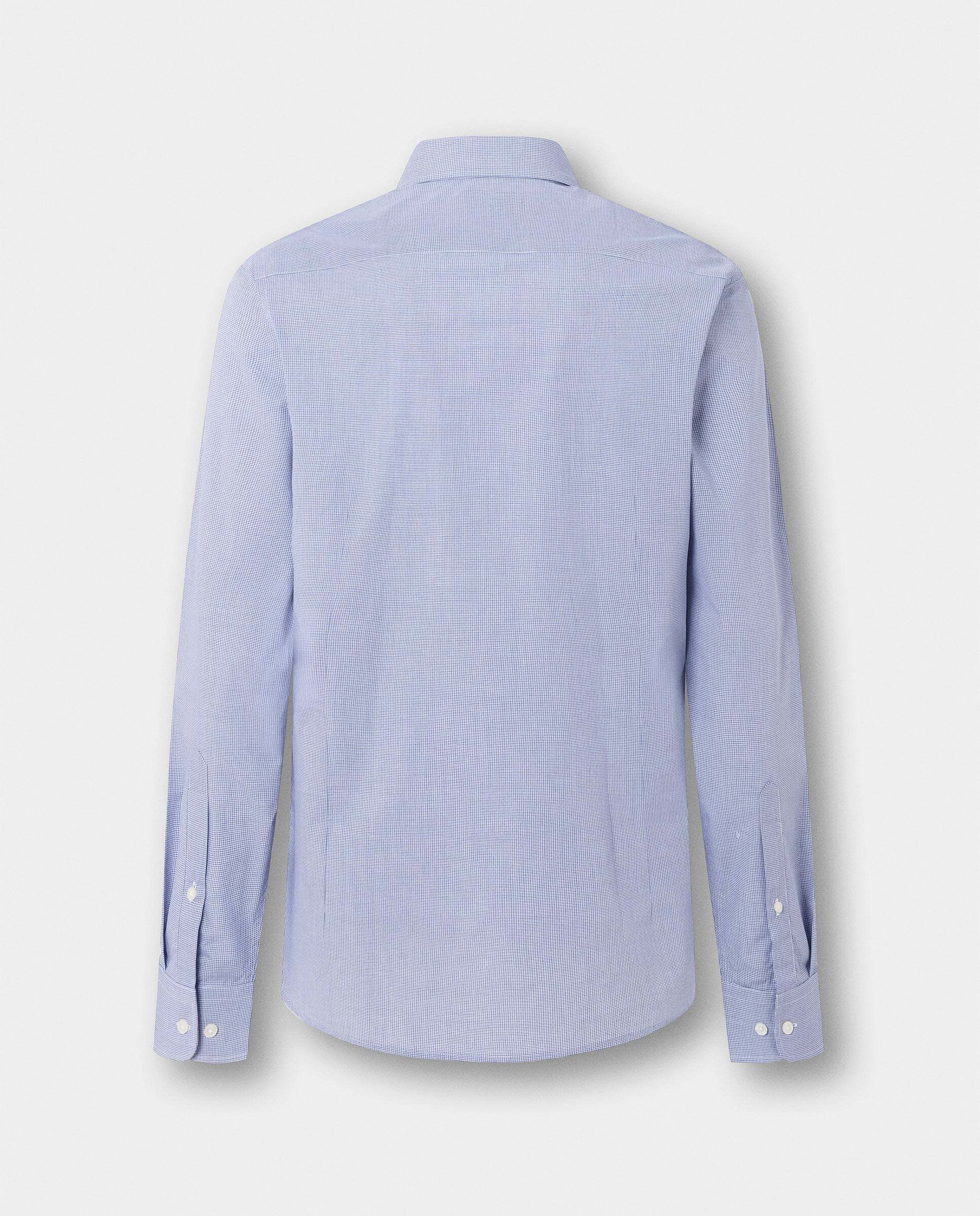 Camisa de hombre de cuadros vichy city fit tailored - Hackett - Azul Azul-9
