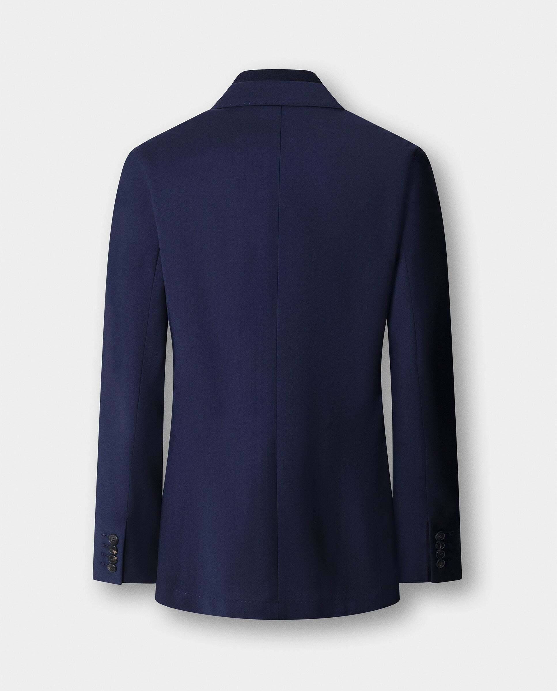 Americana de viaje de lana con pechera desmontable - Hackett - Azul marino Azul marino-11