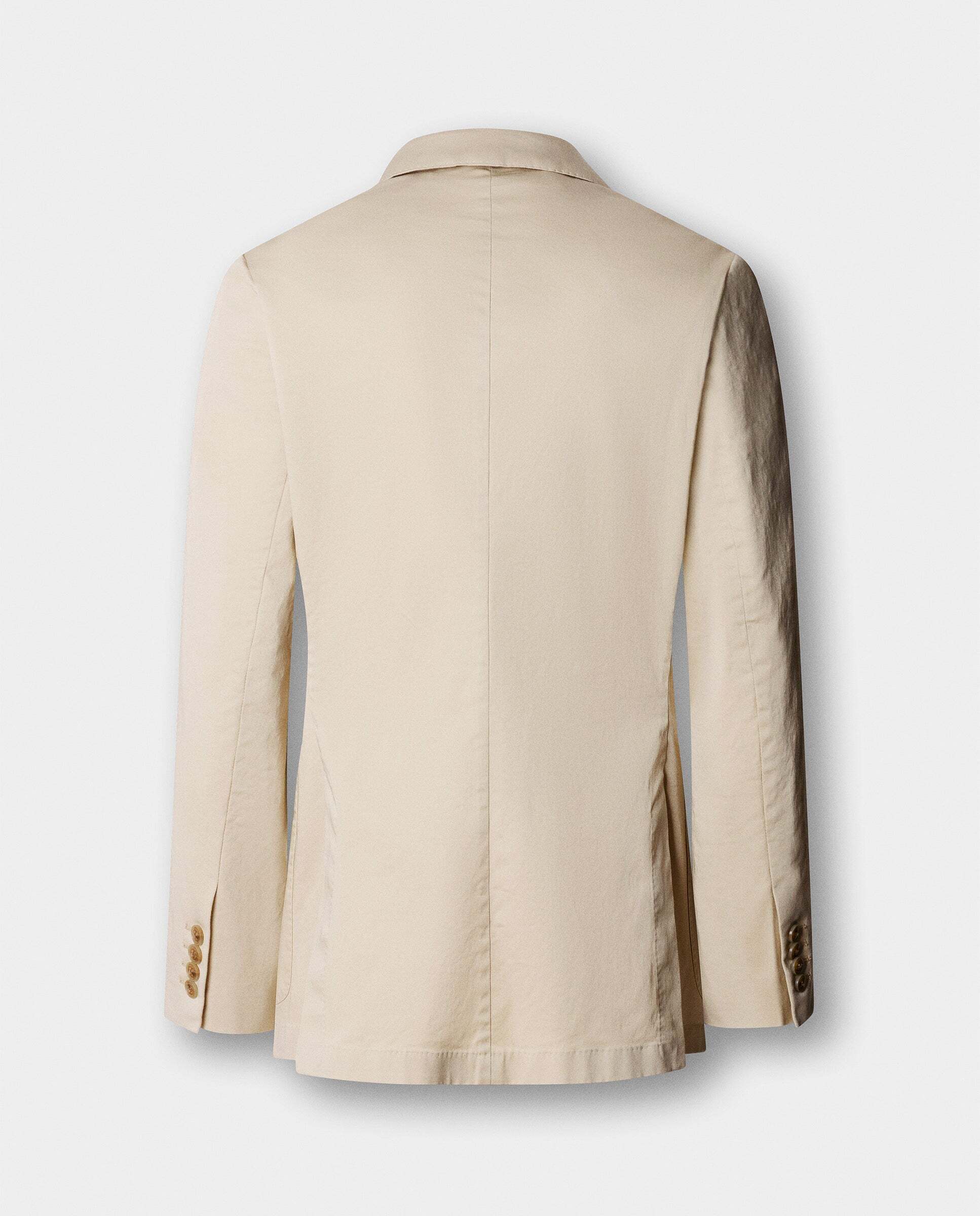 Americana de hombre cruzada algodón elástico - Hackett - Lino Lino-11