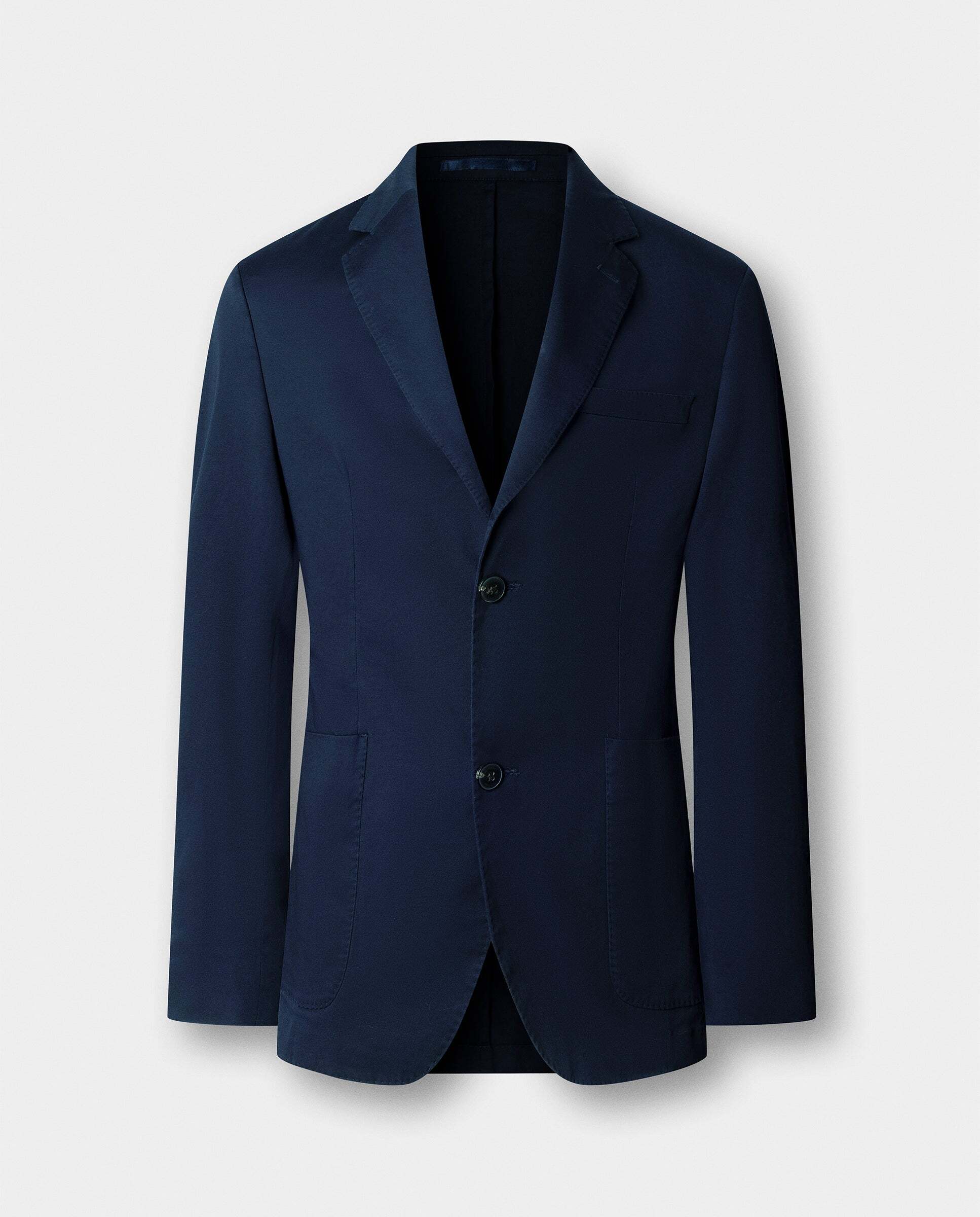 Americana de algodón elástico - Hackett - Azul Azul-6