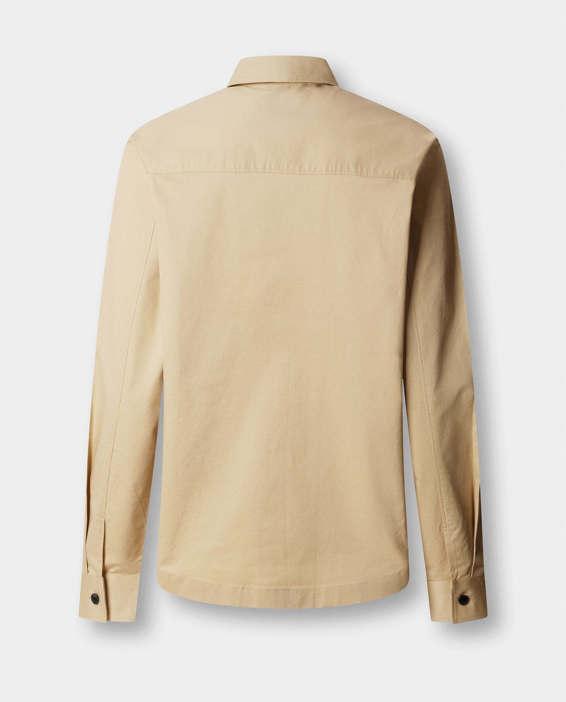 Sobrecamisa de hombre de algodón con bolsillos de solapa - Hackett - Blanco Blanco-9