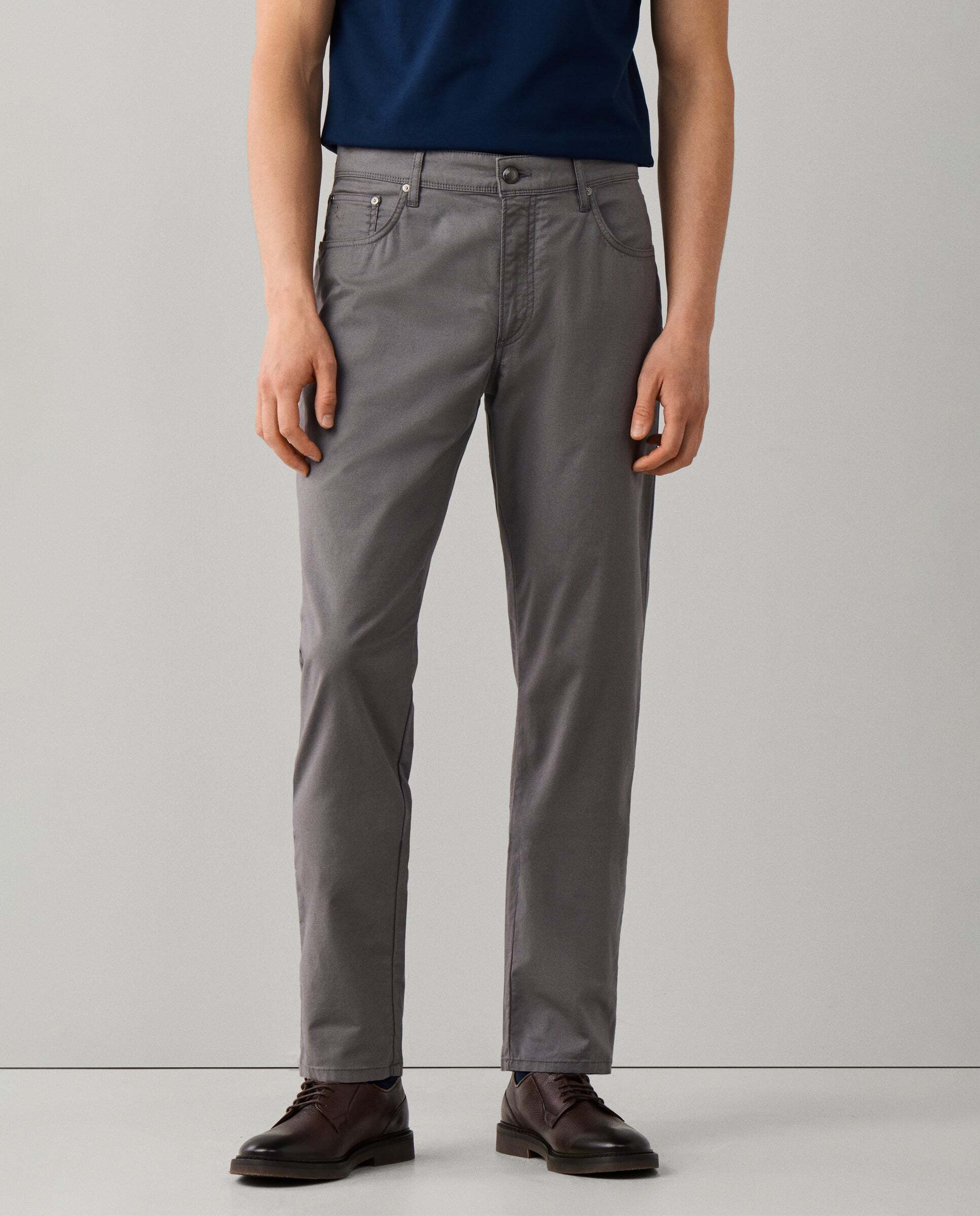 Imagen 0 de Pantalón trinity 5 bolsillos lona fit regular Gris