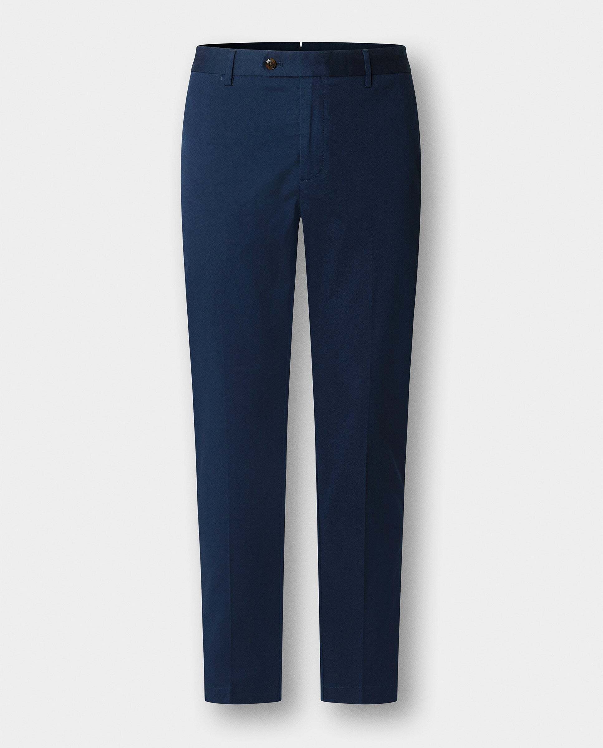 Chino kensington de hombre fit slim con textura canalé - Hackett - Azul Azul-9