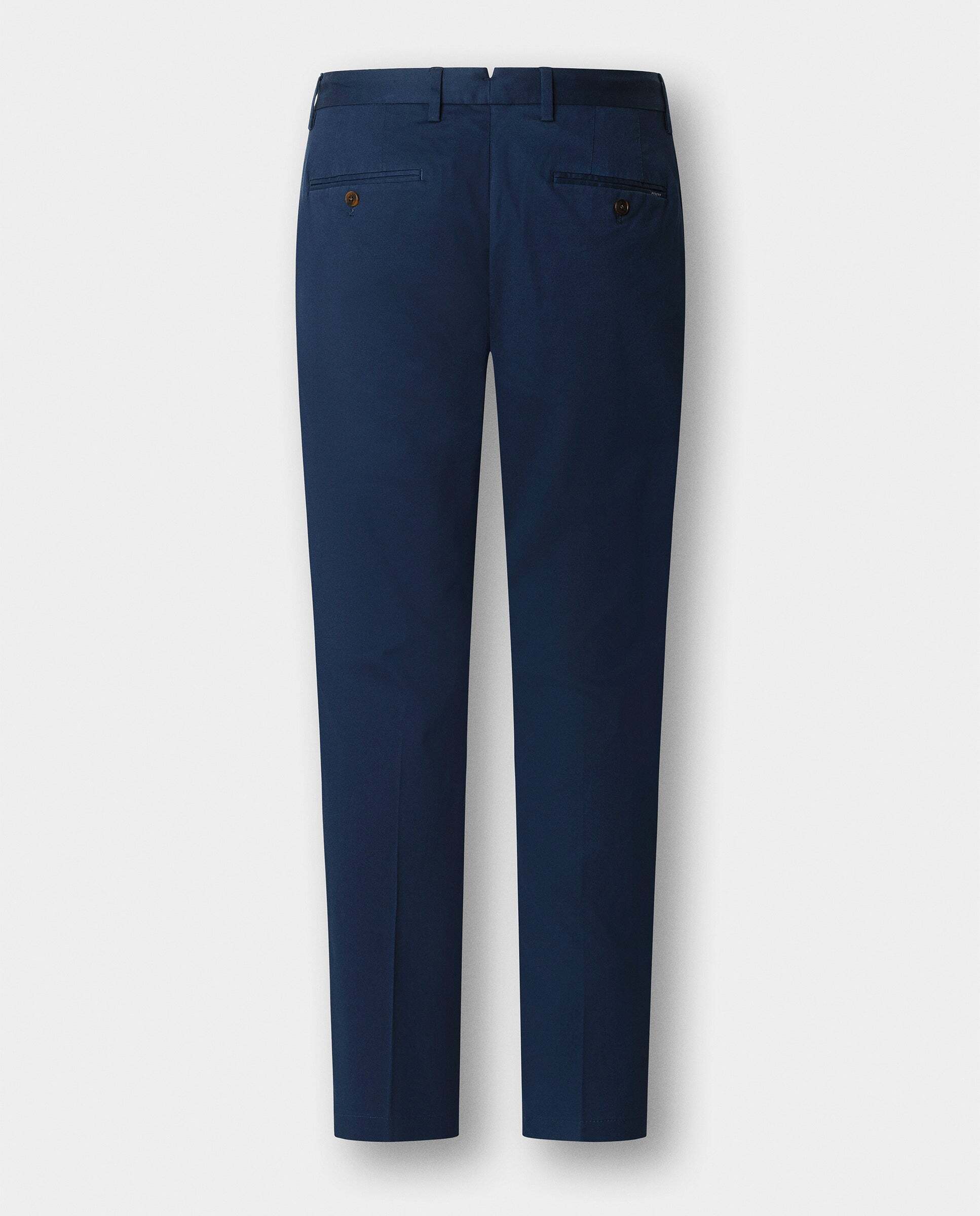 Chino kensington de hombre fit slim con textura canalé - Hackett - Azul Azul-8