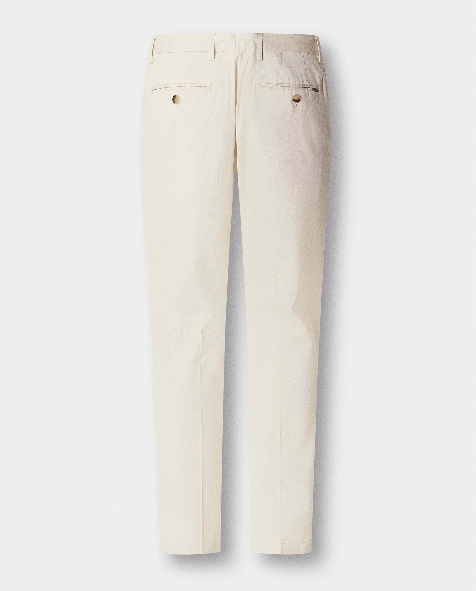 Chino kensington de hombre fit slim con textura canalé - Hackett - Natural Natural-9