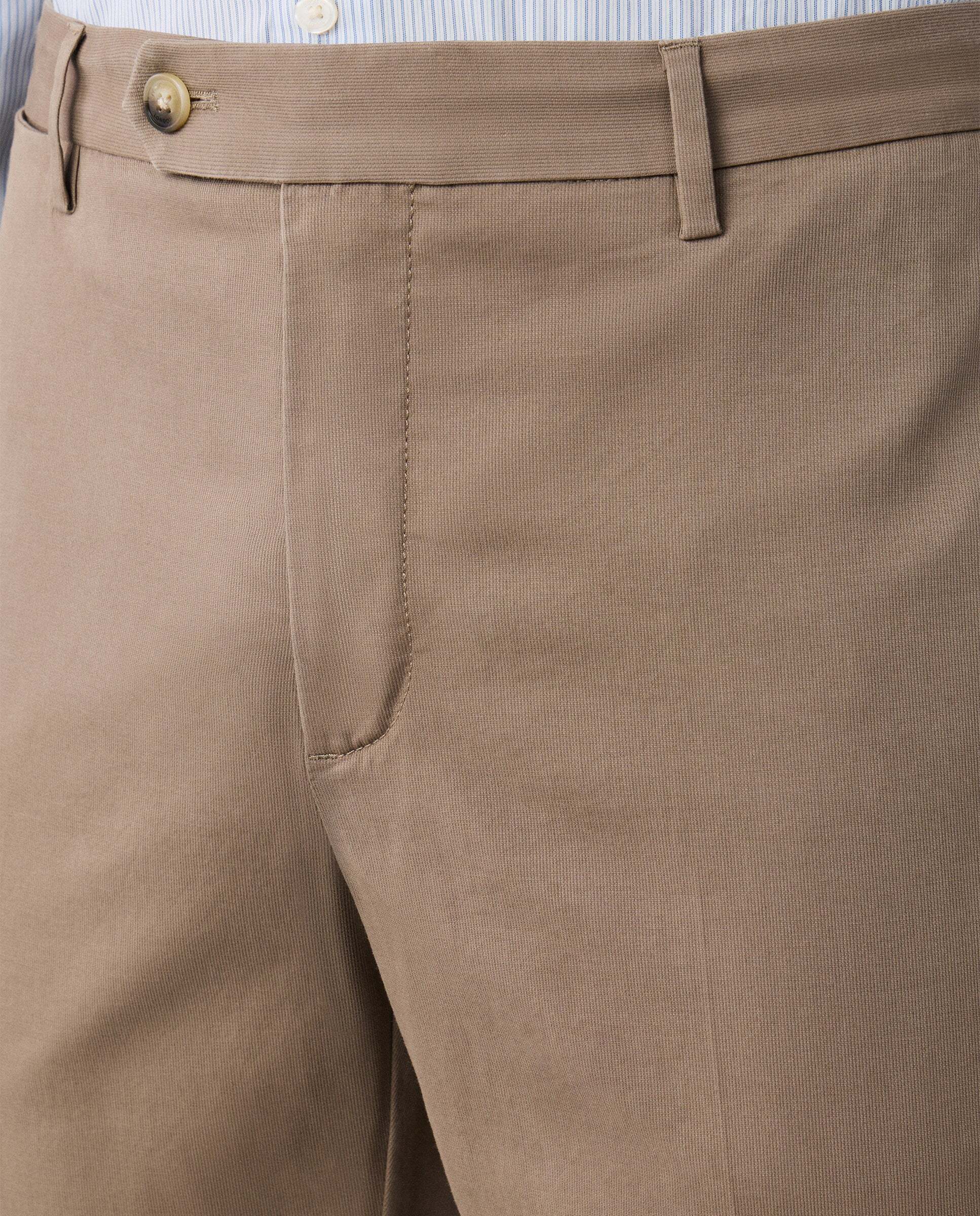 Chino kensington de hombre fit slim con textura canalé - Hackett - Beige Beige-4