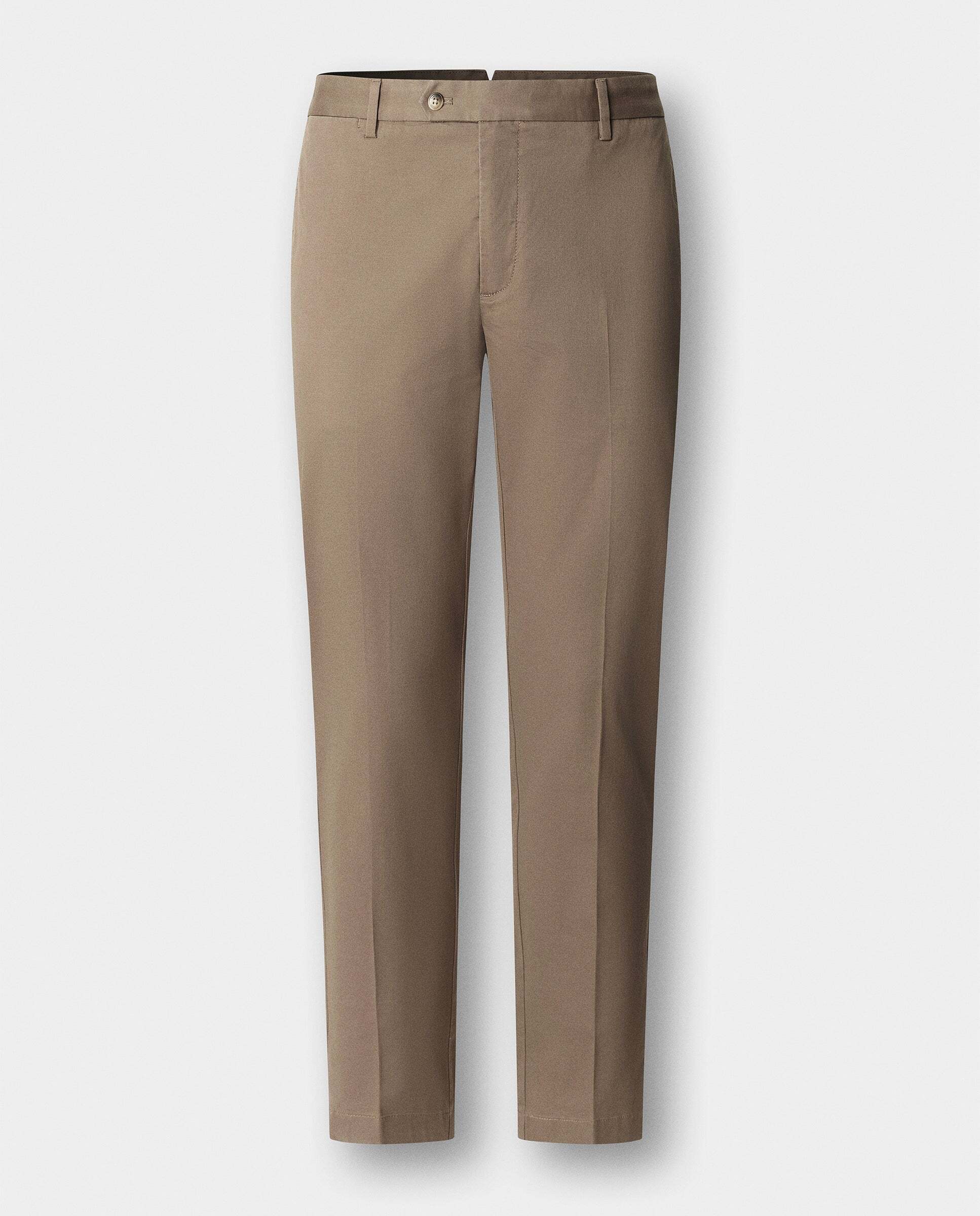 Chino kensington de hombre fit slim con textura canalé - Hackett - Beige Beige-9