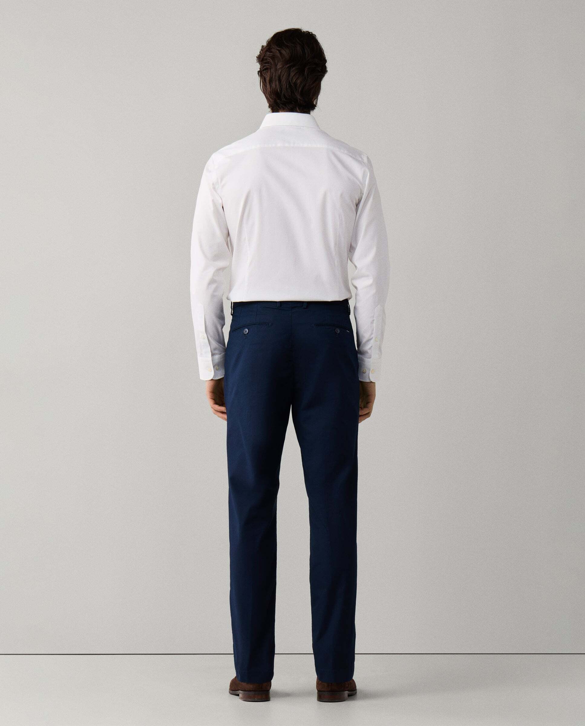 Imagen 3 de Chino texturizado kensington fit slim - Hackett - Azul marino Azul marino