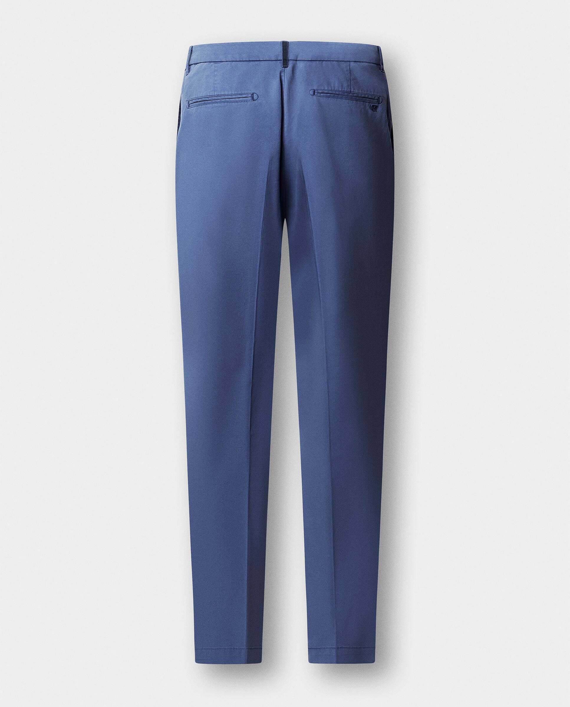 Chino de hombre kensington heritage fit slim - Hackett - Azul Azul-6