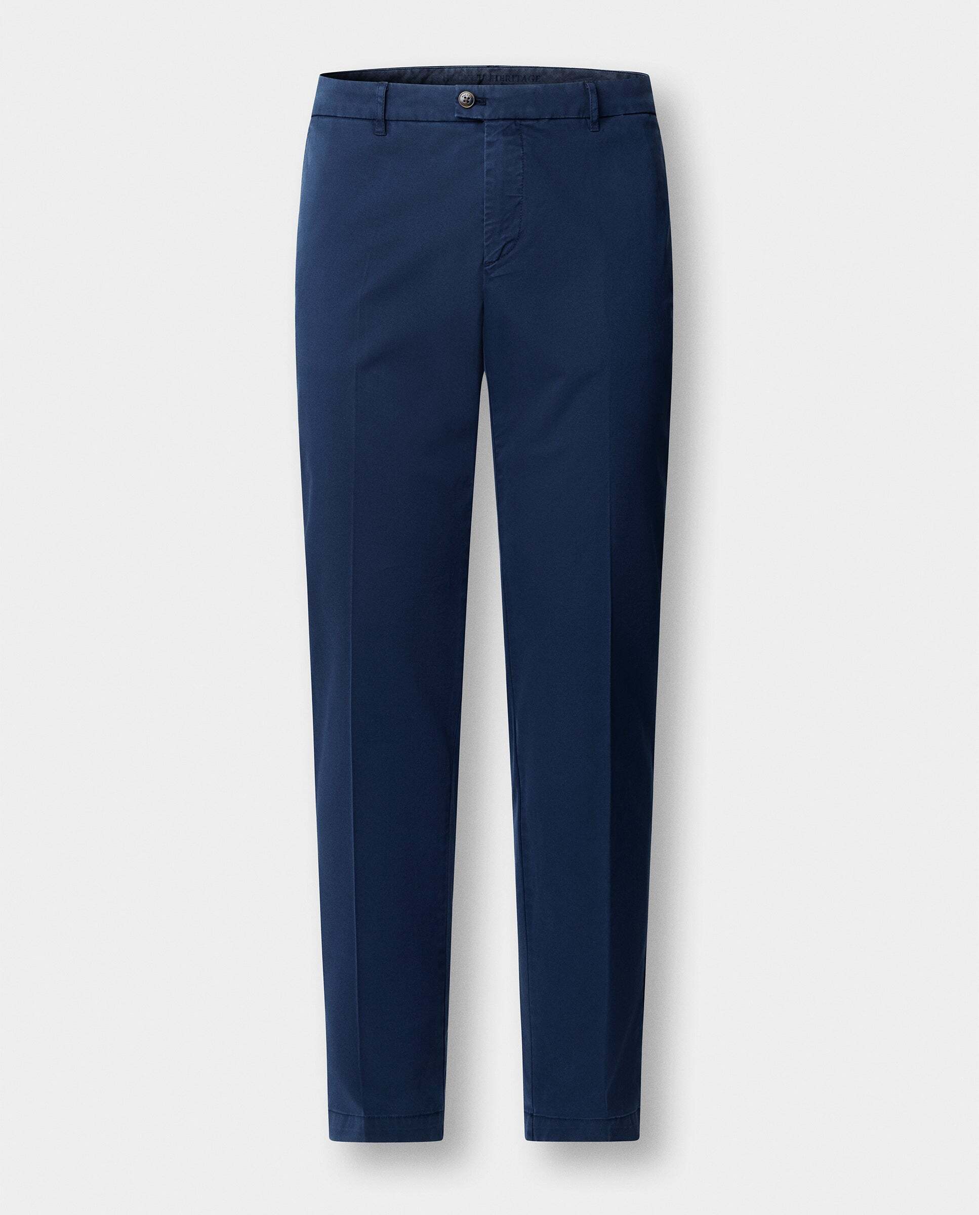 Chino de hombre kensington heritage fit slim - Hackett - Azul marino Azul marino-7