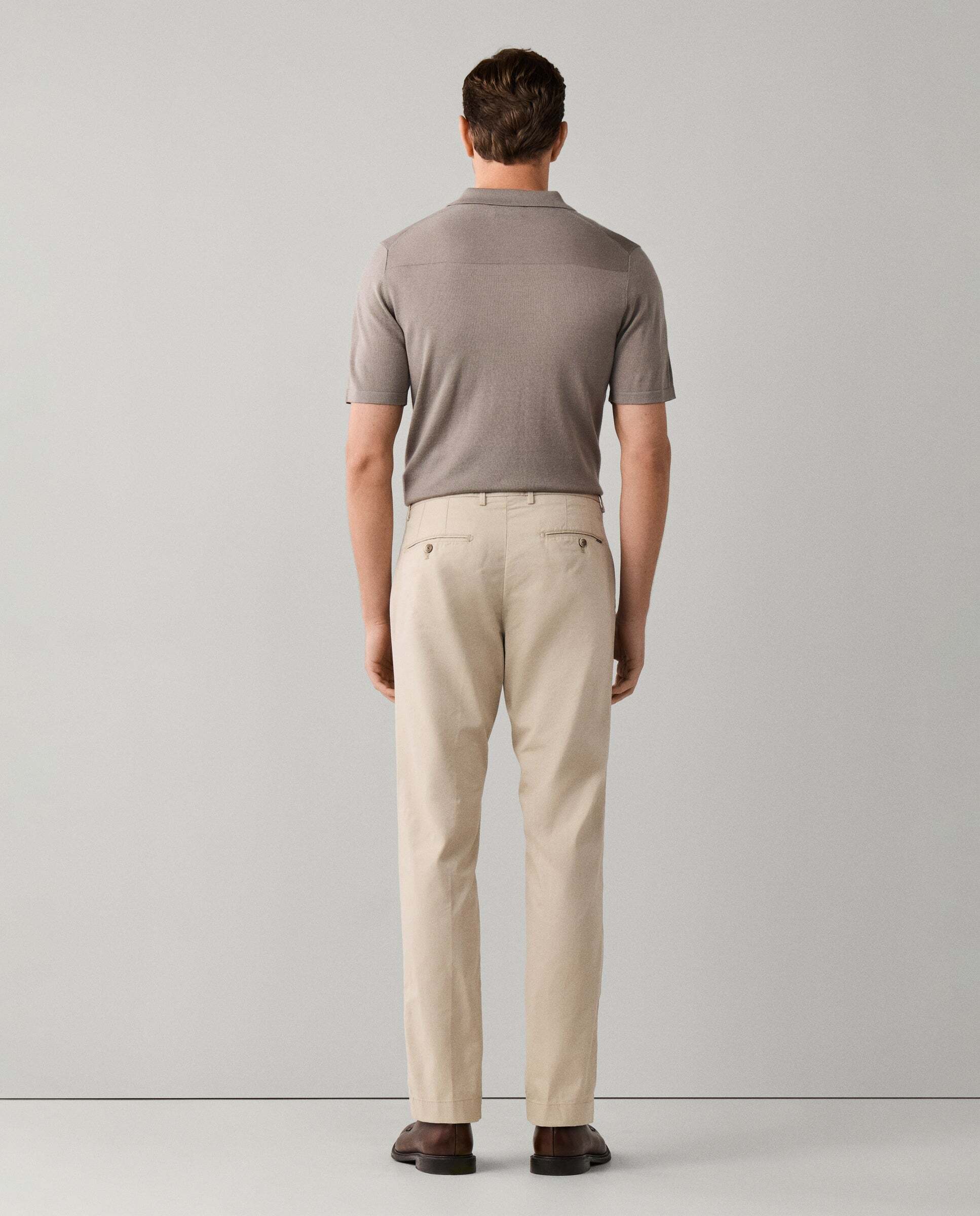 Imagen 3 de Chino texturizado kensington fit slim - Hackett - Natural Natural