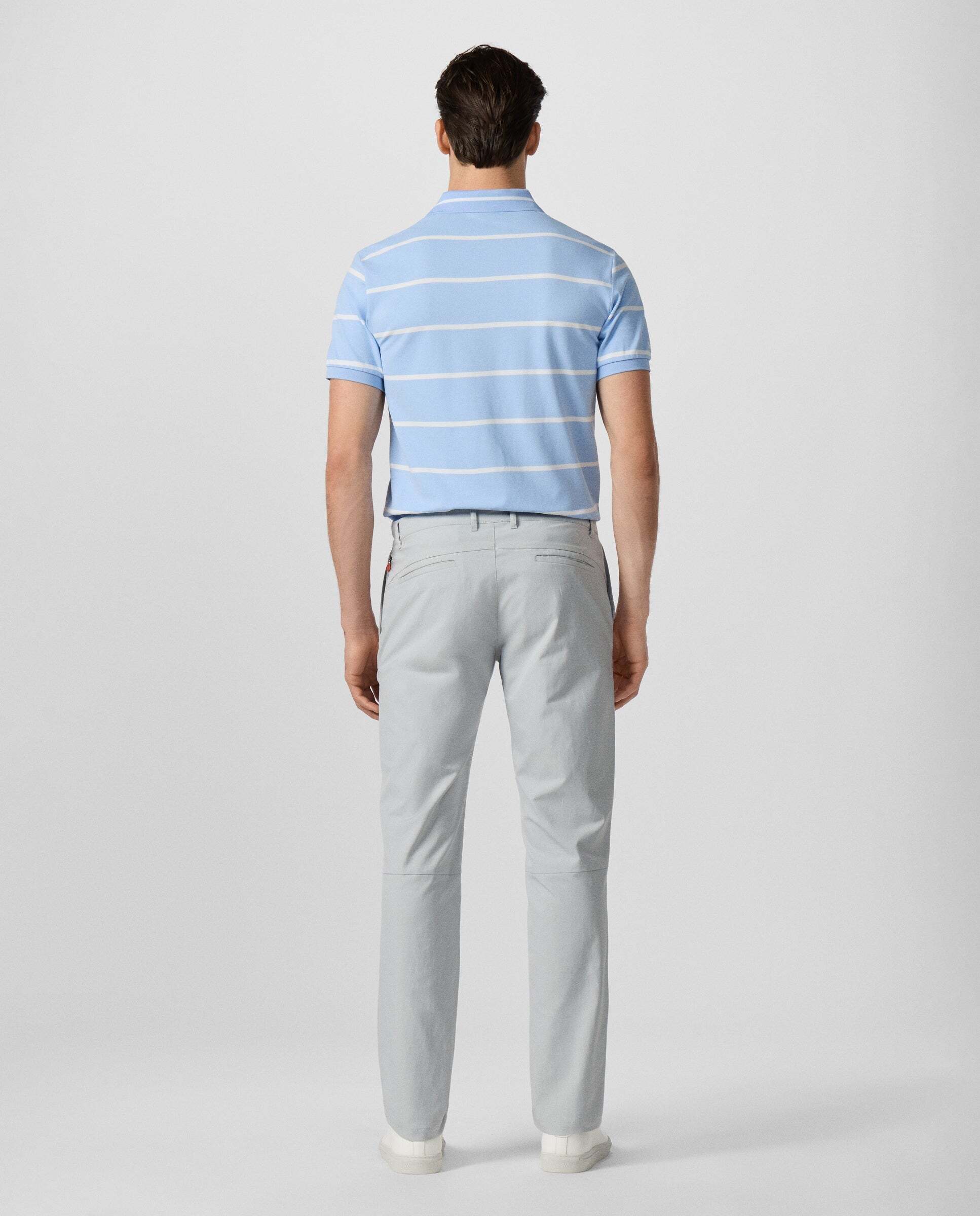 Pantalón de hombre commuter fit clásico - Hackett - Gris claro Gris claro-3