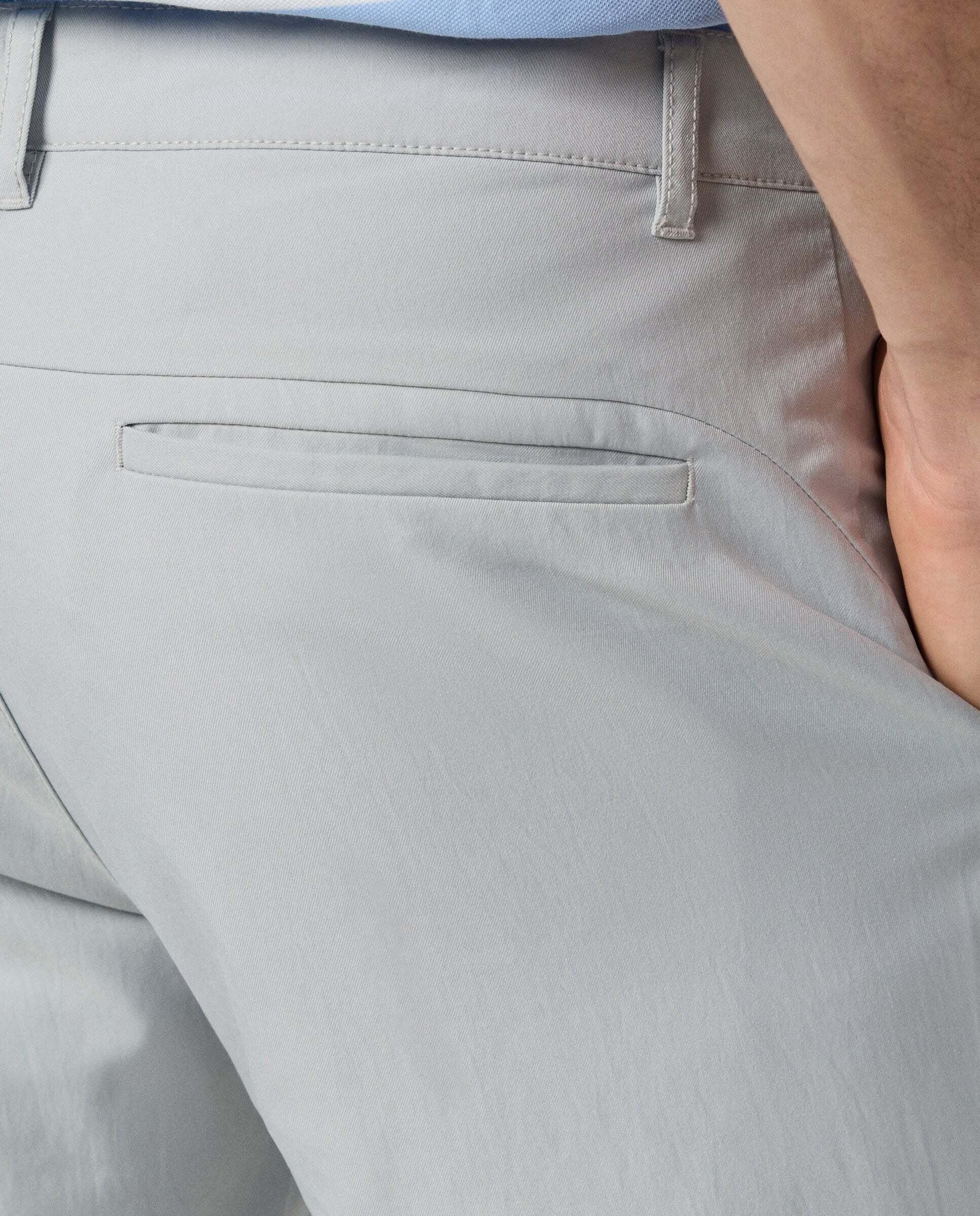 Pantalón de hombre commuter fit clásico - Hackett - Gris claro Gris claro-5