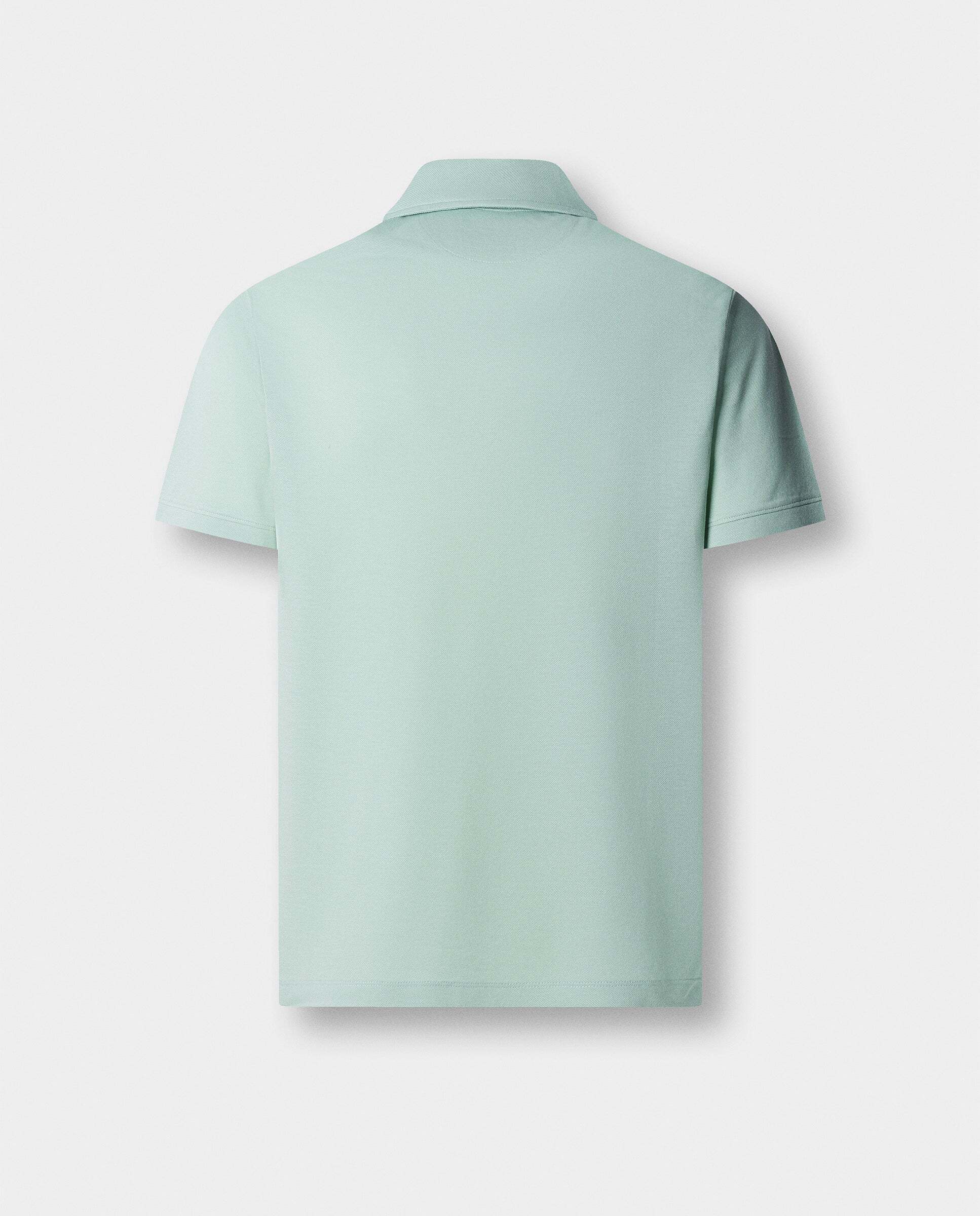 Polo de hombre de viaje manga corta fit clásico - Hackett - Verde Verde-8