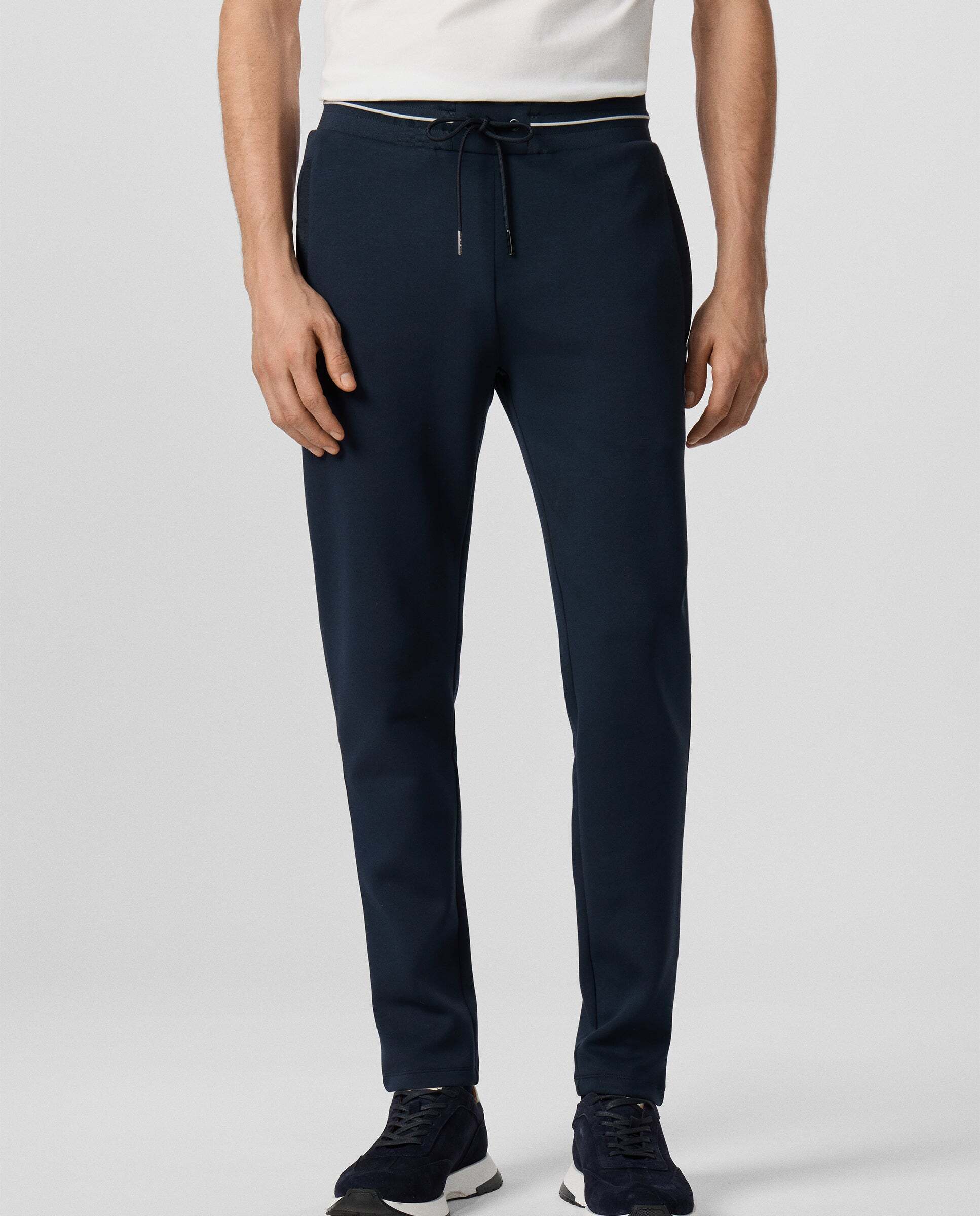 Jogger de hombre de felpa tech track - Hackett - Azul Azul-1