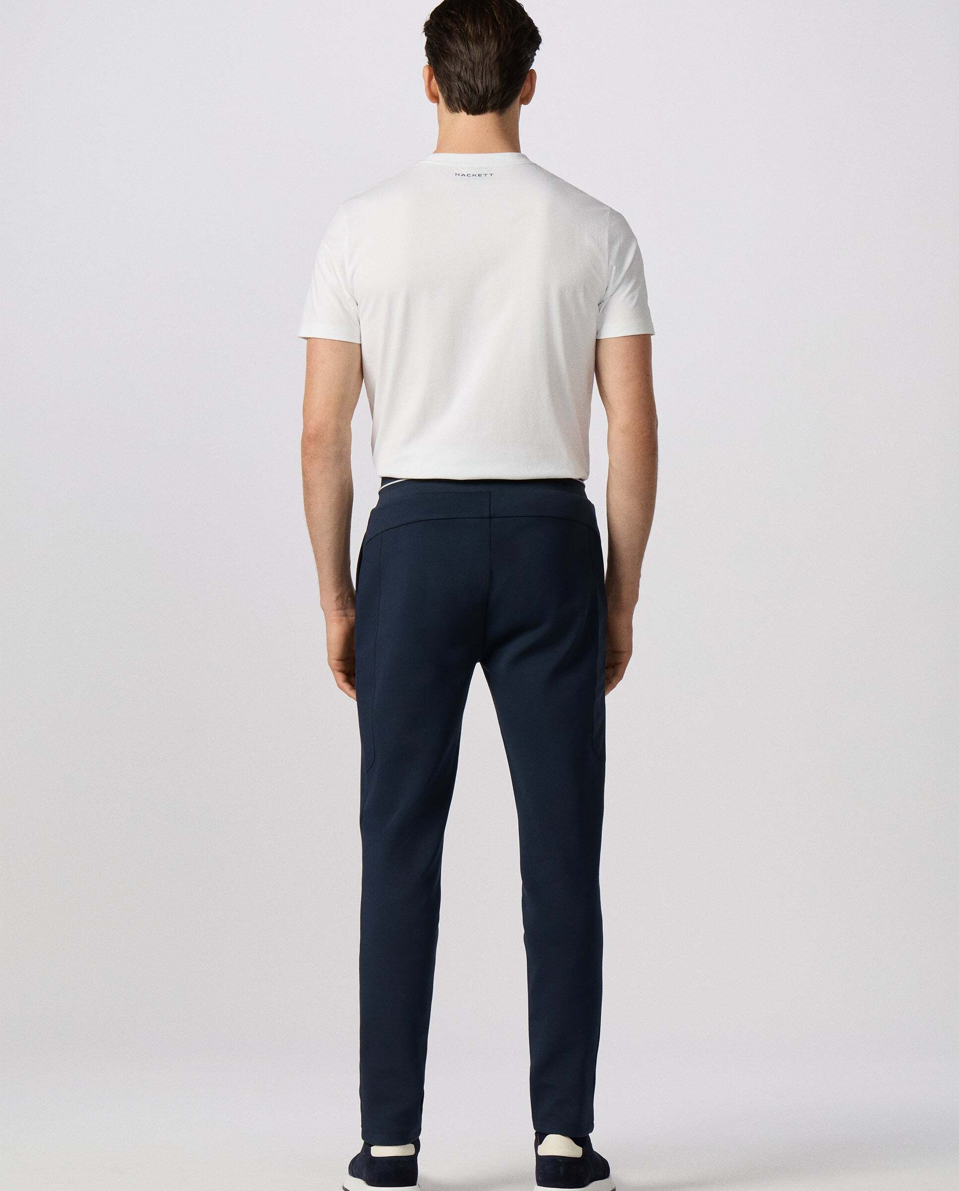 Jogger de hombre de felpa tech track - Hackett - Azul Azul-3