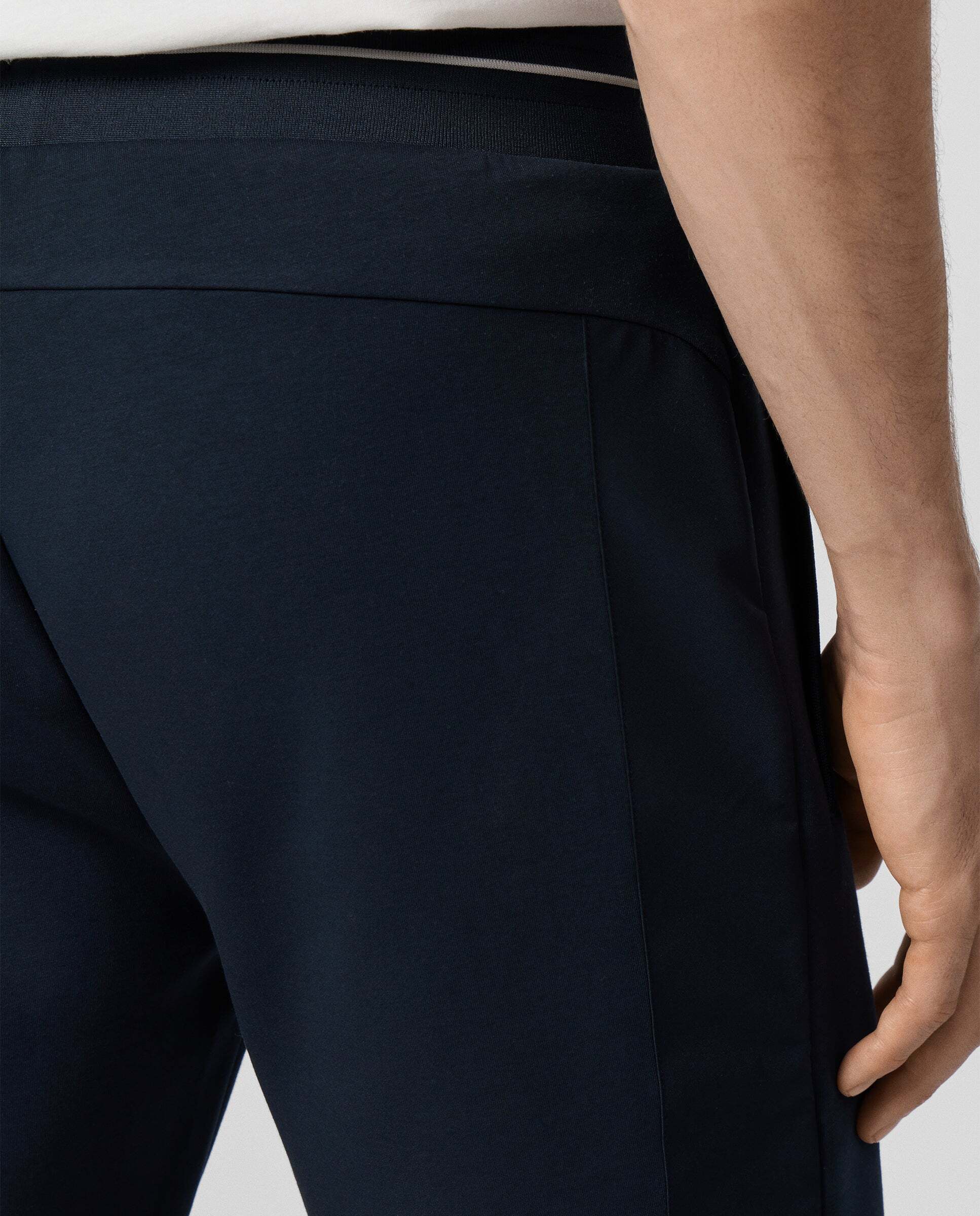 Jogger de hombre de felpa tech track - Hackett - Azul Azul-5
