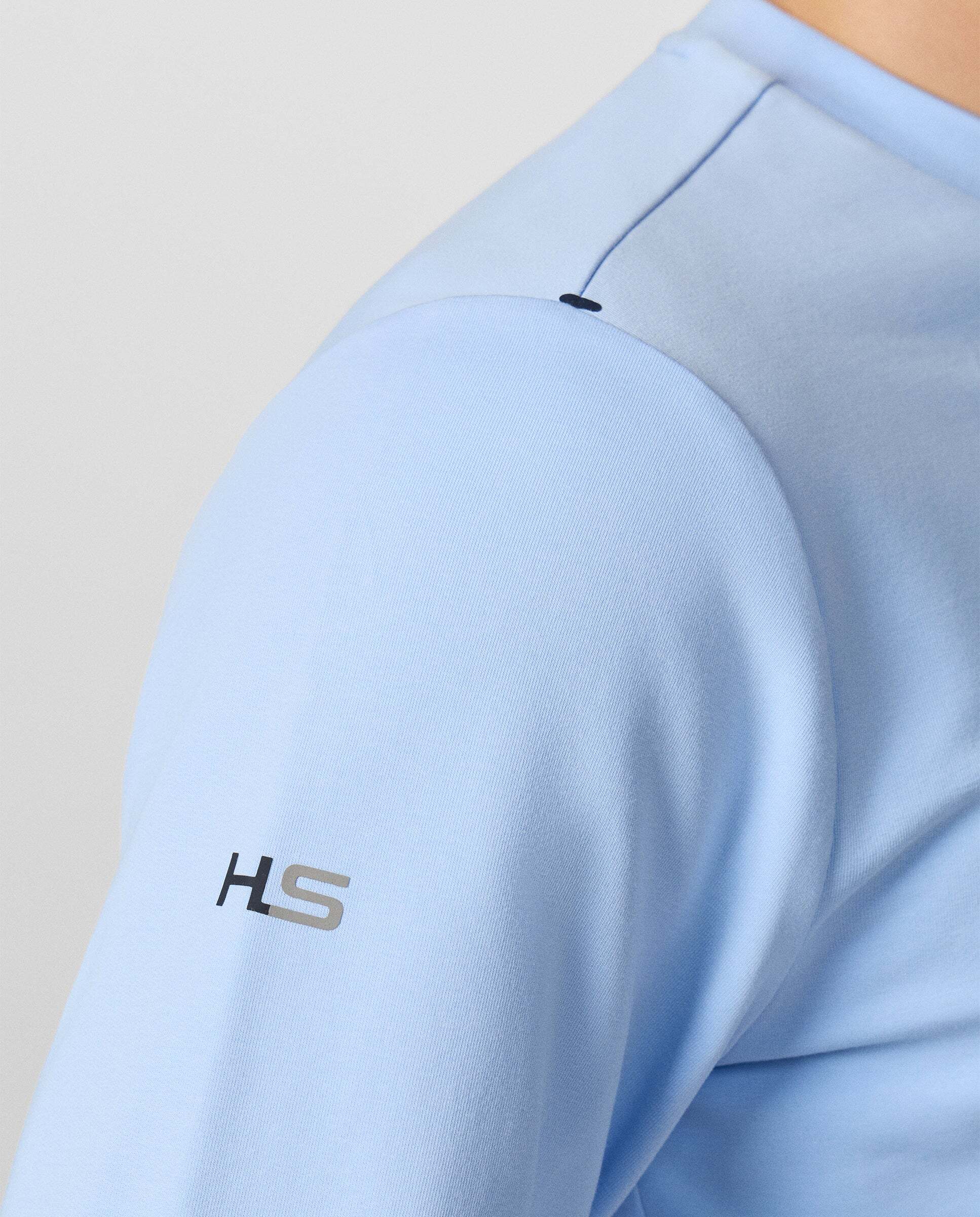 Sudadera de hombre cuello redondo con logo - Hackett - Azul Azul-5