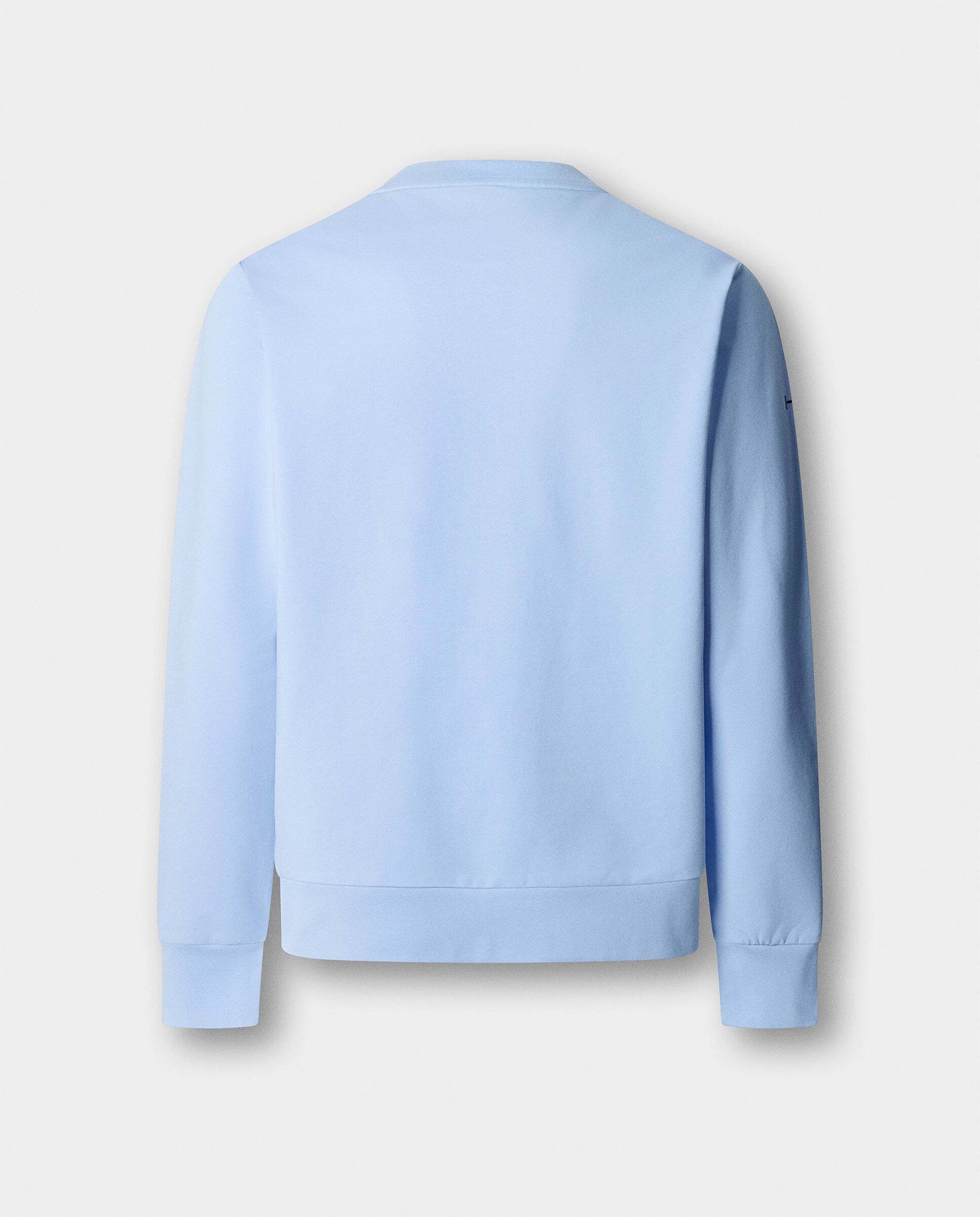 Sudadera de hombre cuello redondo con logo - Hackett - Azul Azul-8