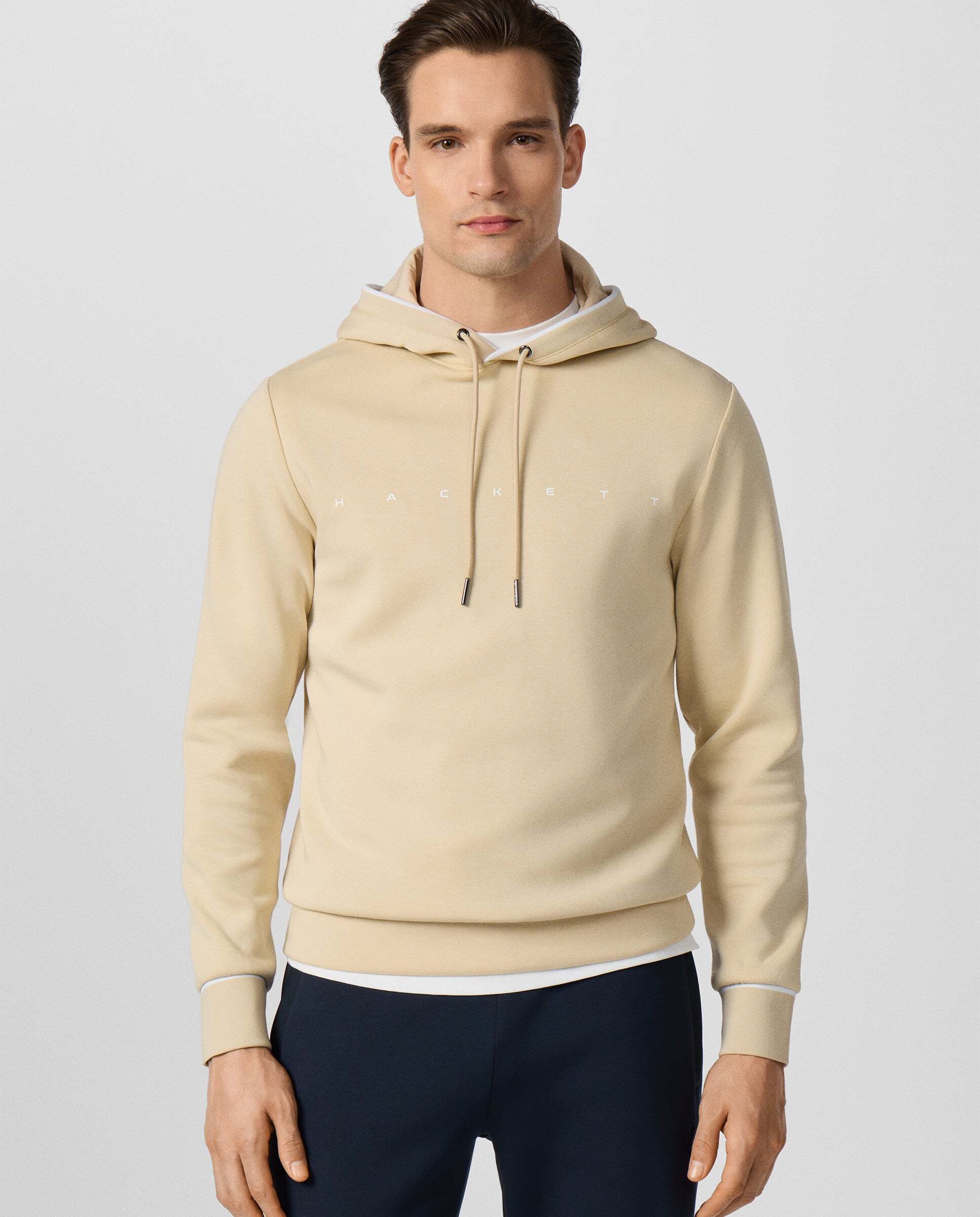 Imagen 0 de Sudadera de hombre con capucha club Natural