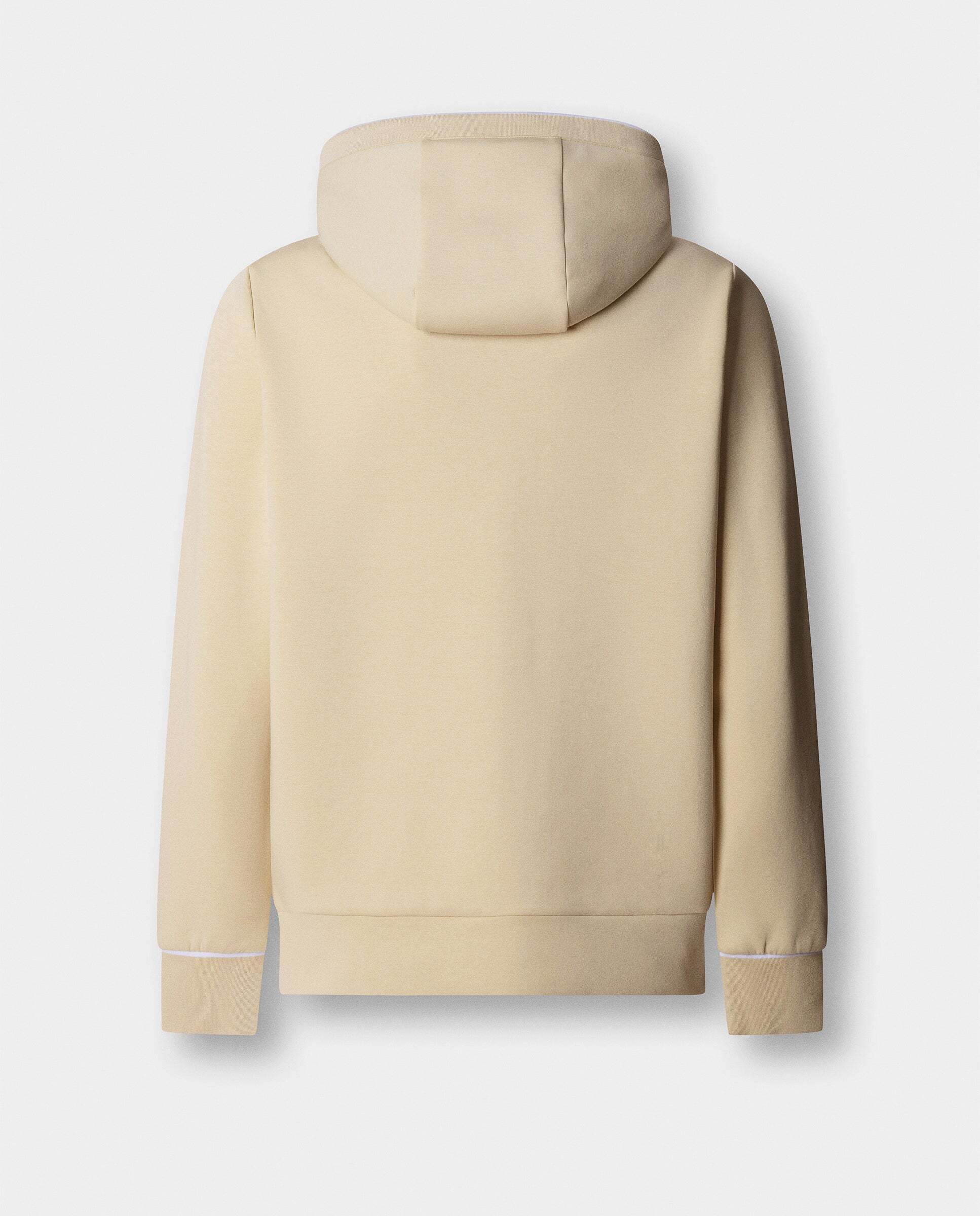 Sudadera de hombre con capucha club - Hackett - Natural Natural-10