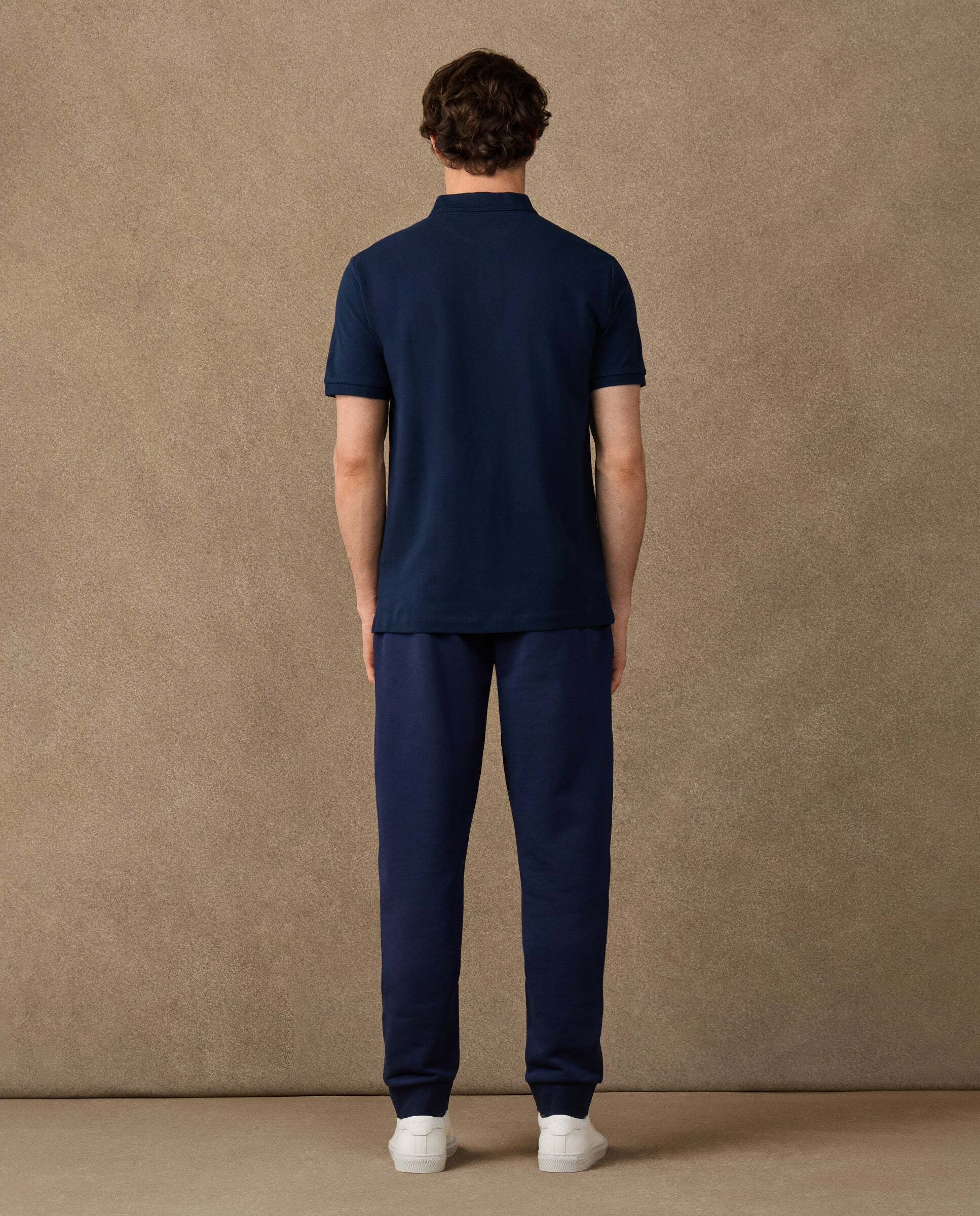 Polo de hombre de manga corta con ribete fit clásico - Hackett - Azul marino Azul marino-3