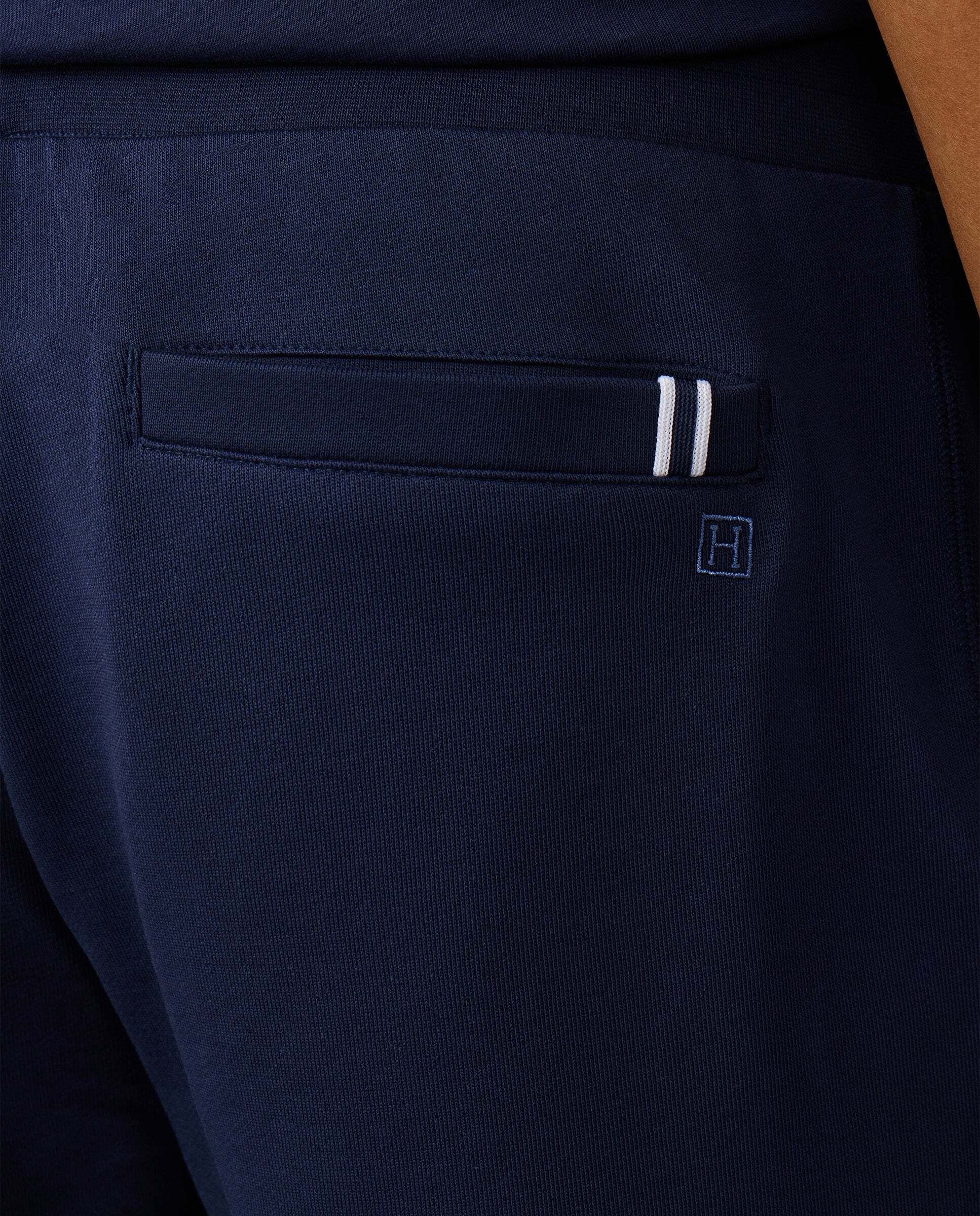 Jogger de hombre de felpa con logo h - Hackett - Azul Azul-5