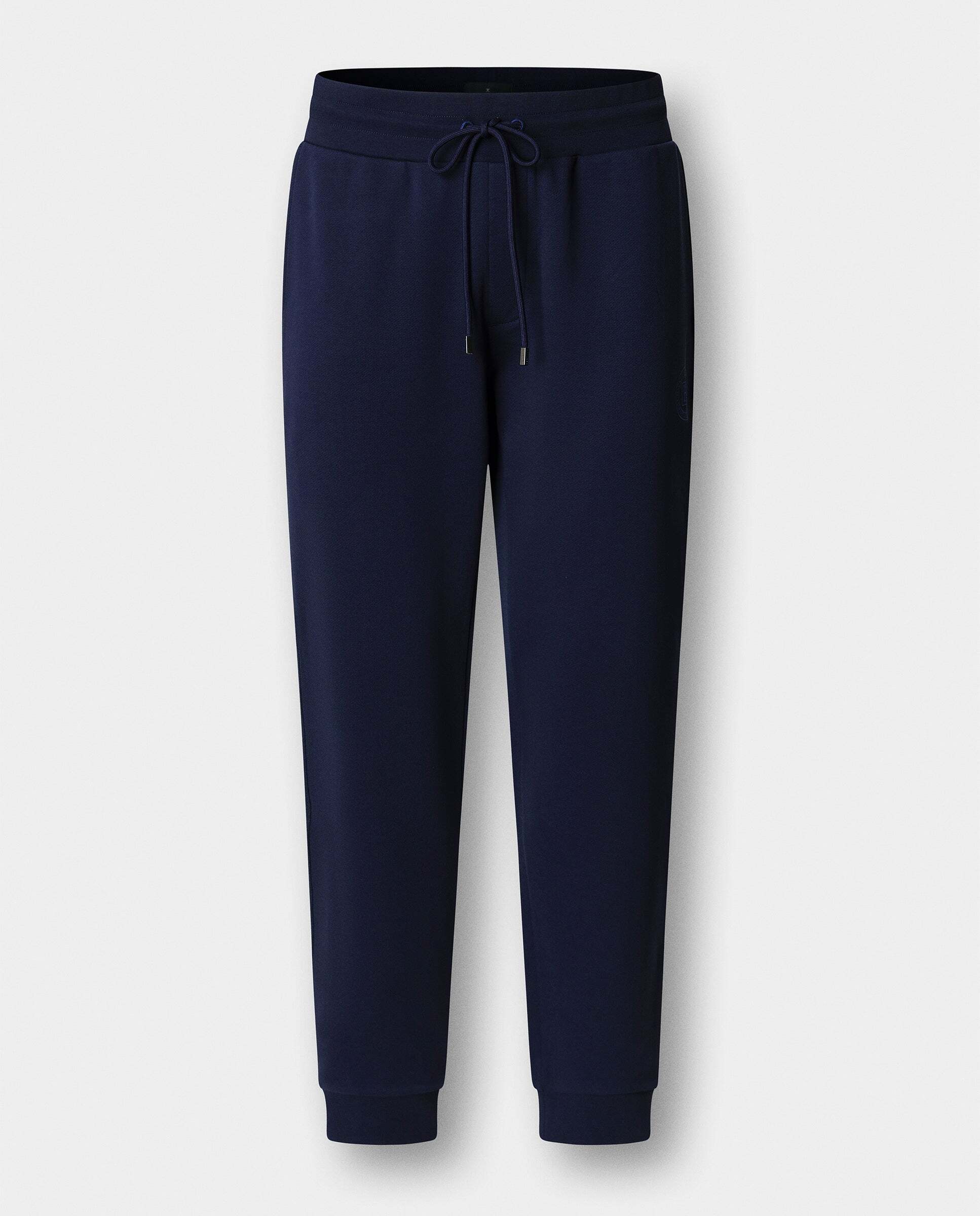 Jogger de hombre de felpa con logo h - Hackett - Azul Azul-9