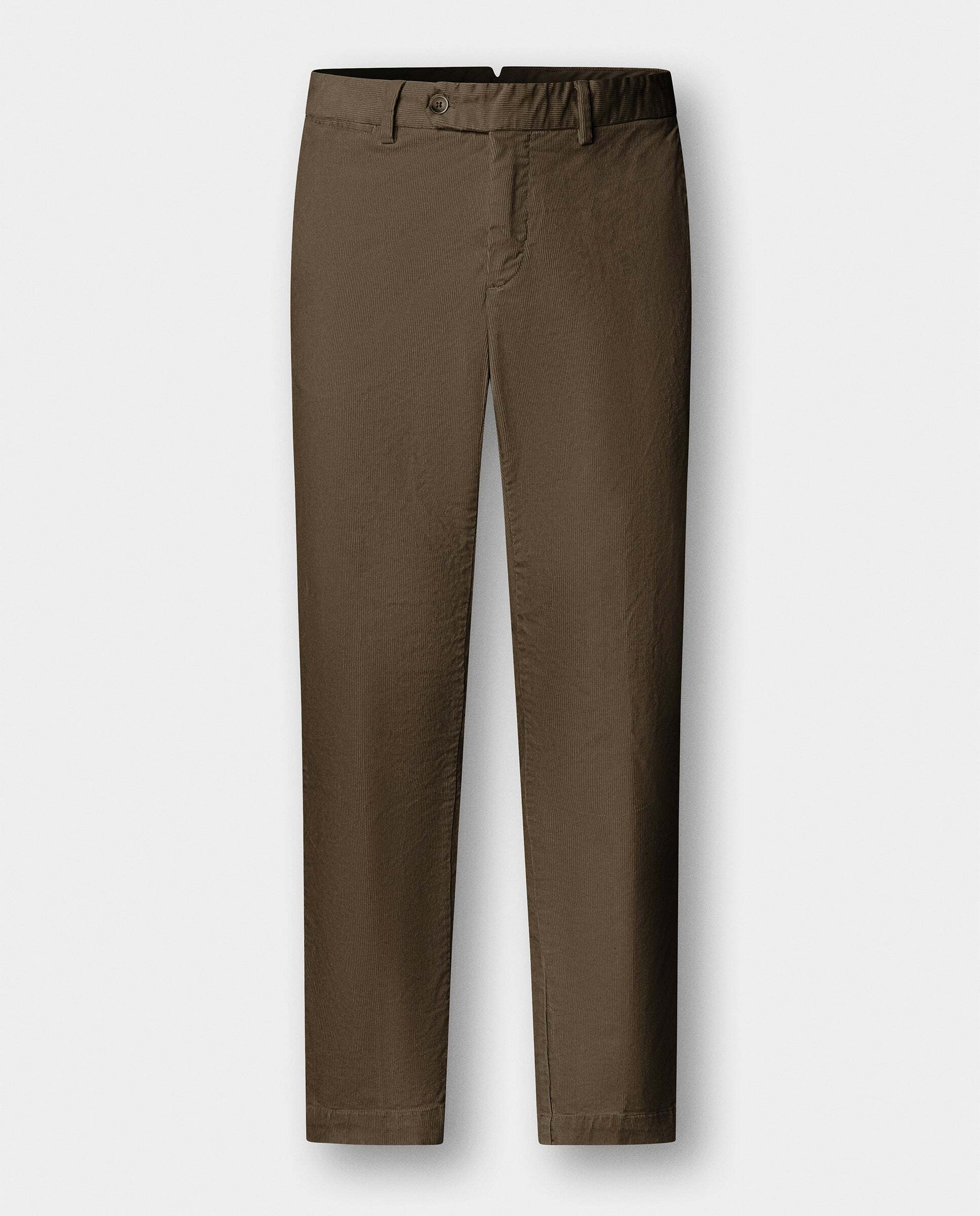 Chino de hombre de pana kensington teñido con pigmentos fit slim - Hackett - Natural Natural-6