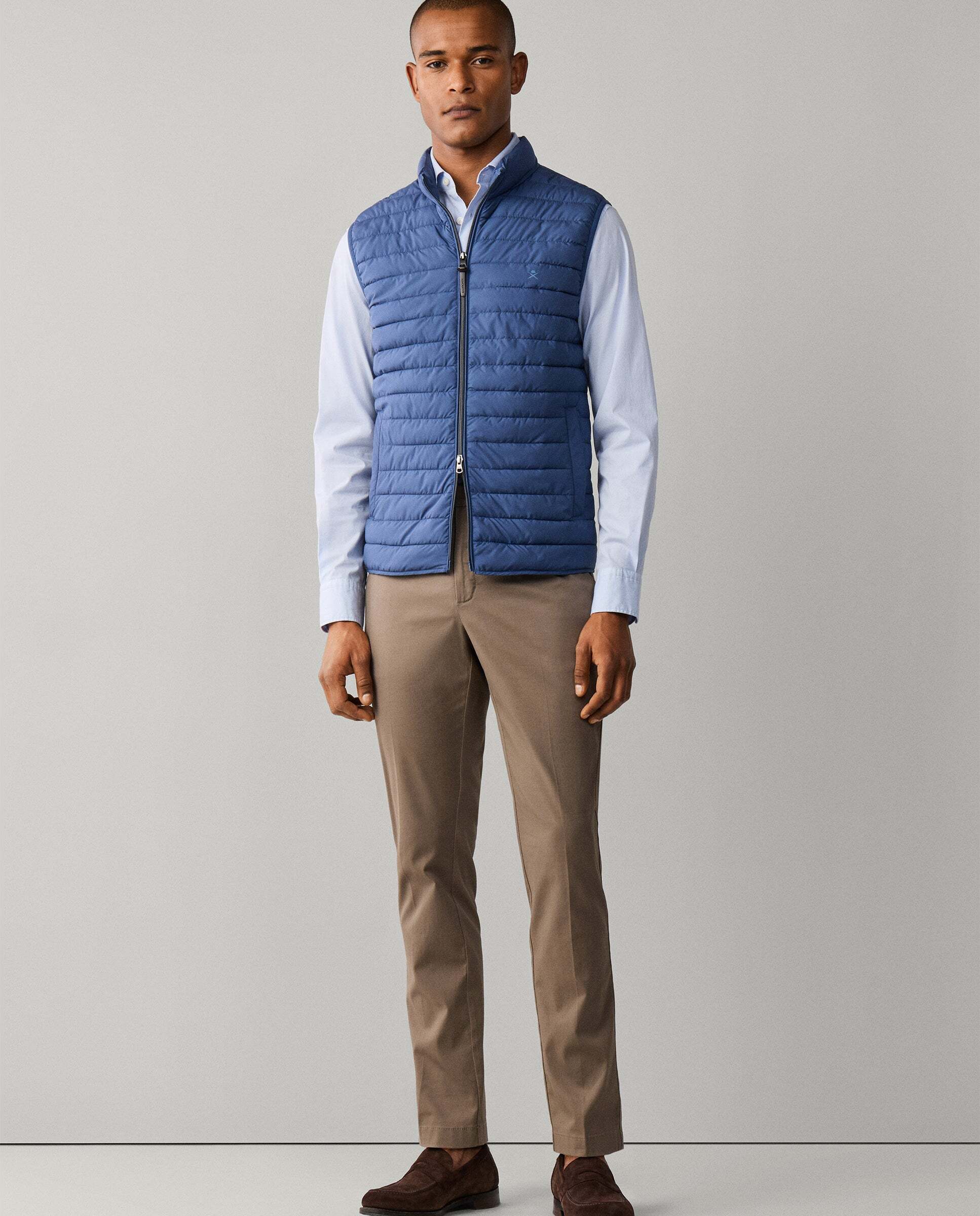 Chaleco de hombre ultraligero - Hackett - Azul Azul-2