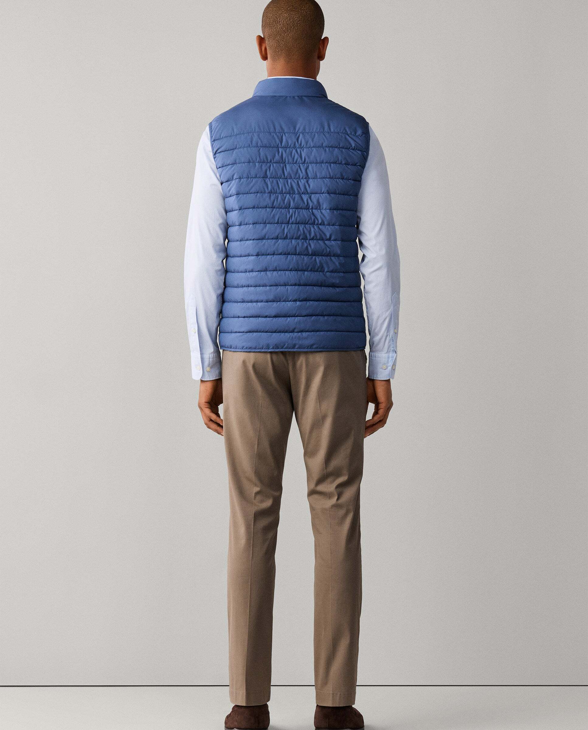 Chaleco de hombre ultraligero - Hackett - Azul Azul-3
