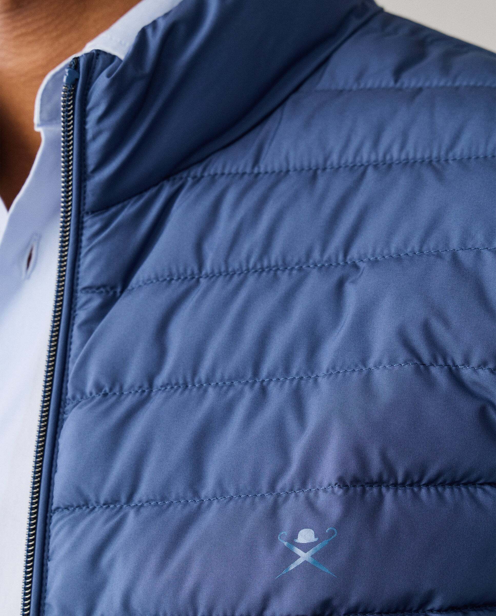 Chaleco de hombre ultraligero - Hackett - Azul Azul-5