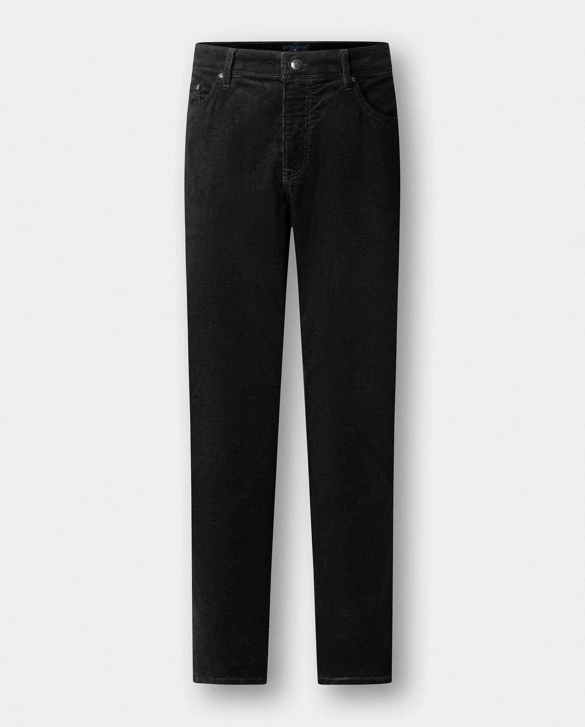 Pantalón de hombre pana 5 bolsillos fit regular - Hackett - Verde Verde-6