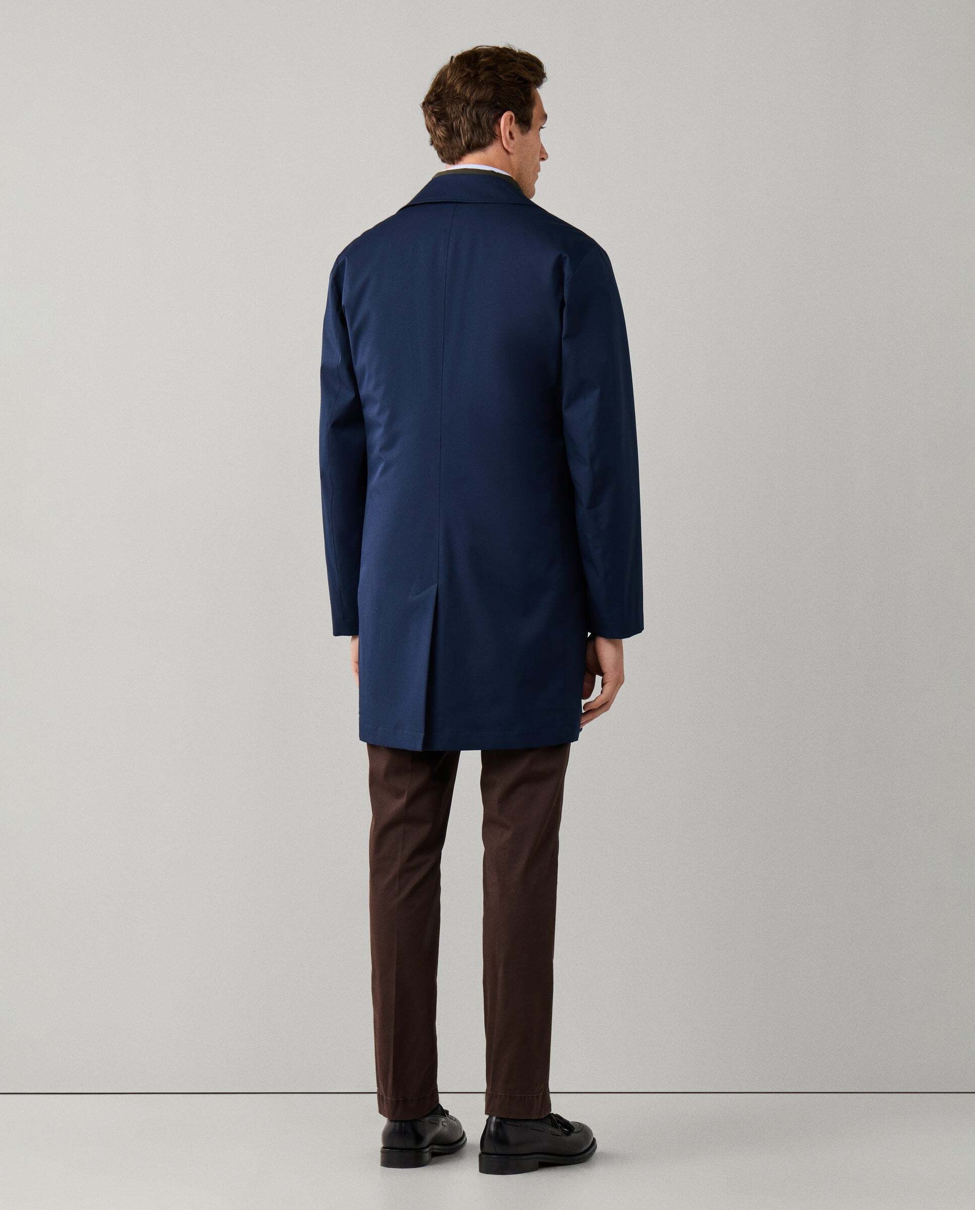 Chaqueta de hombre impermeable sloane - Hackett - Azul marino Azul marino-3