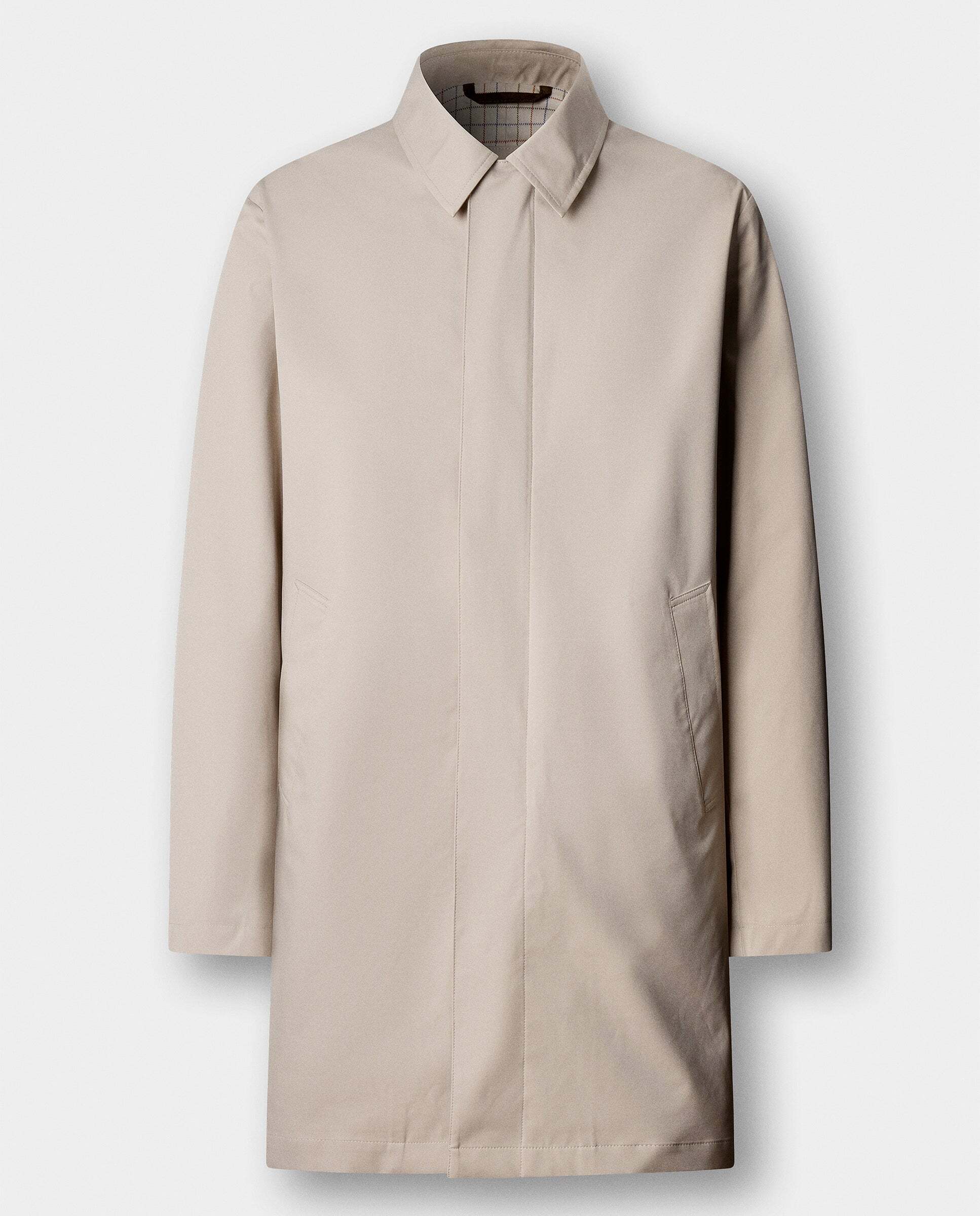 Chaqueta de hombre impermeable sloane - Hackett - Natural Natural-9