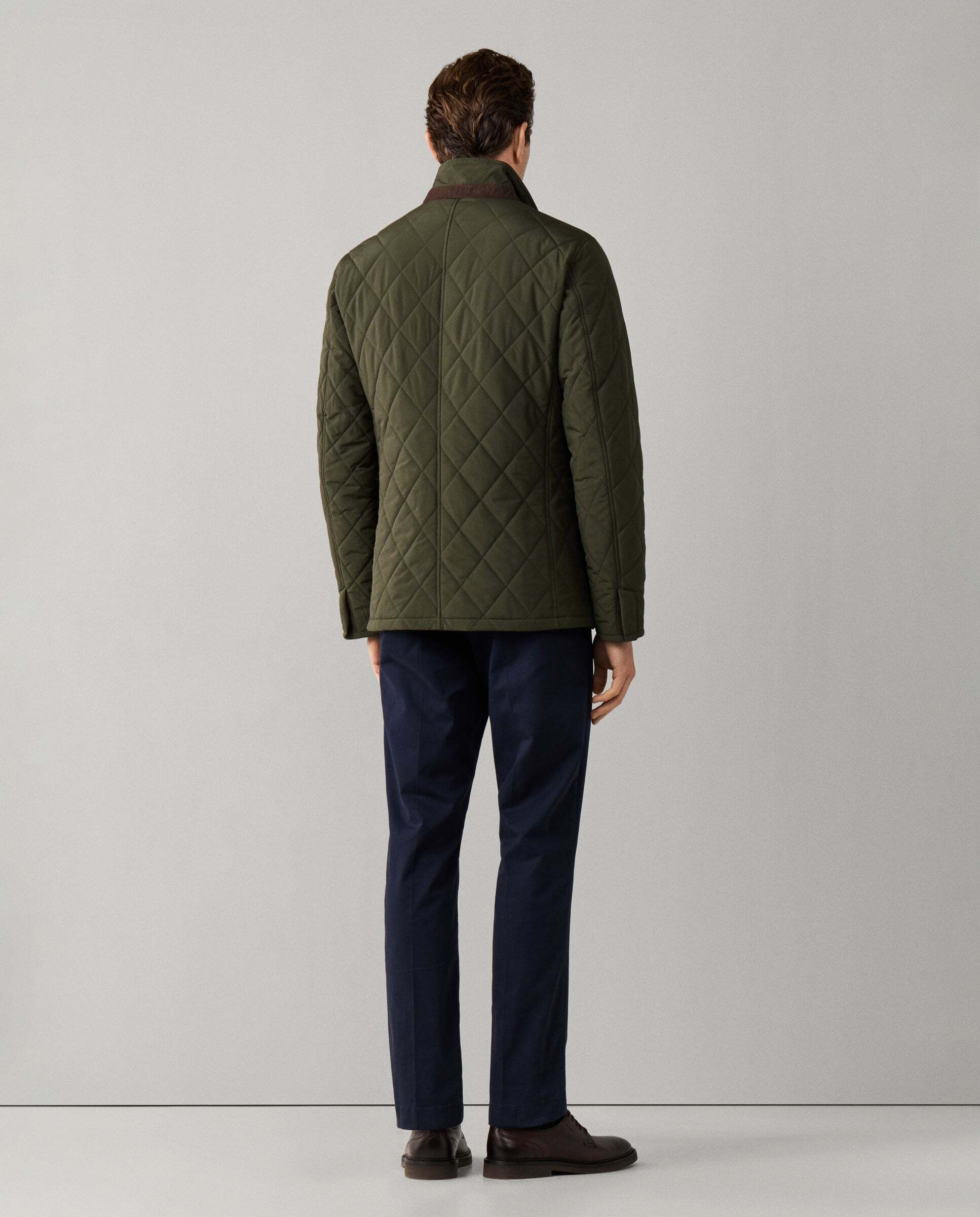 Chaqueta de hombre paddock - Hackett - Verde Verde-3