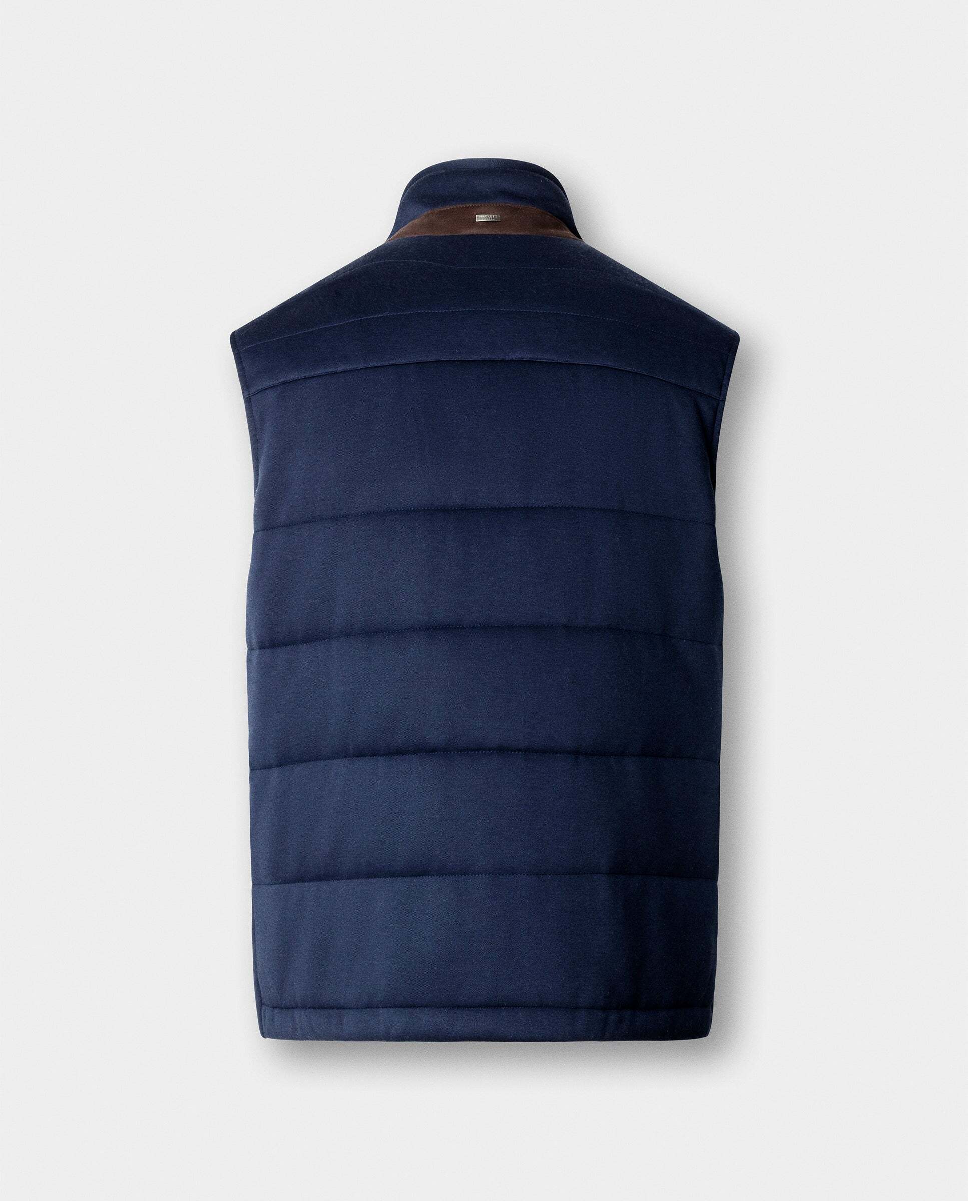 Imagen 8 de Chaleco de hombre de viaje en jersey - Hackett - Azul marino Azul marino